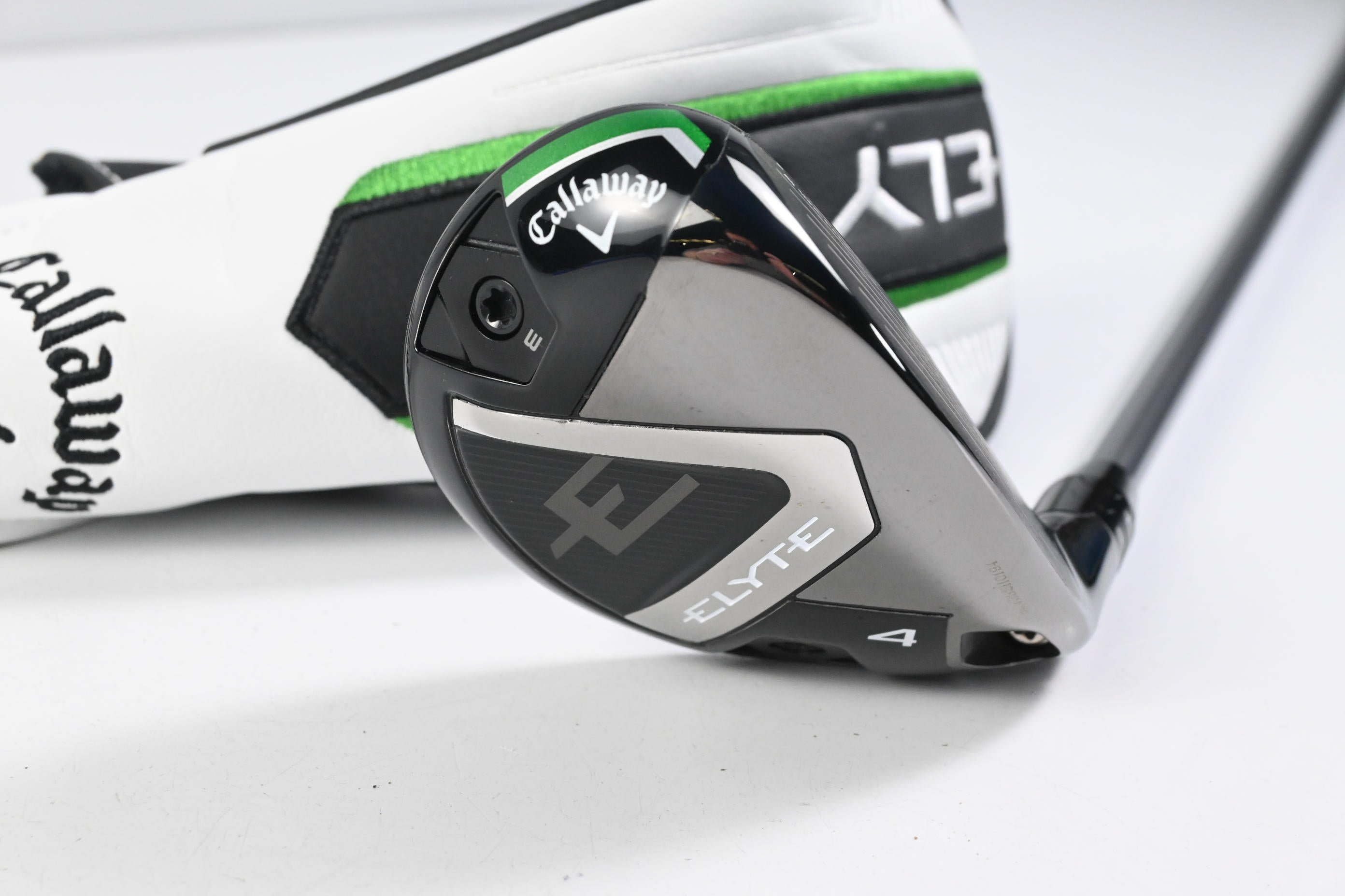 Callaway Elyte X #4 Hybrid / 22 Degree / Stiff Flex Denali Charcoal 70 Shaft