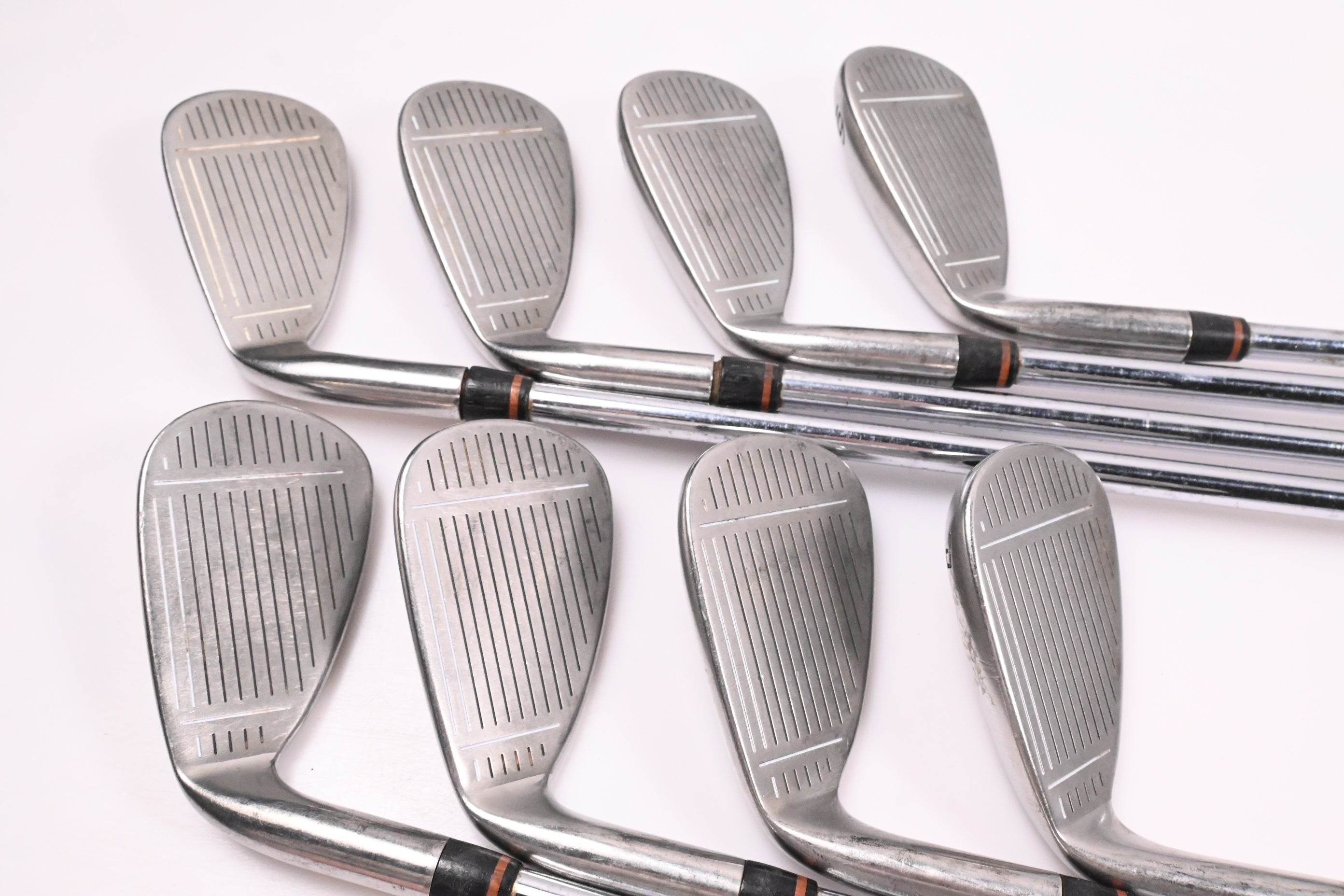 Taylormade Supersteel Irons / 3-PW / Regular Flex Taylormade 80 Shafts