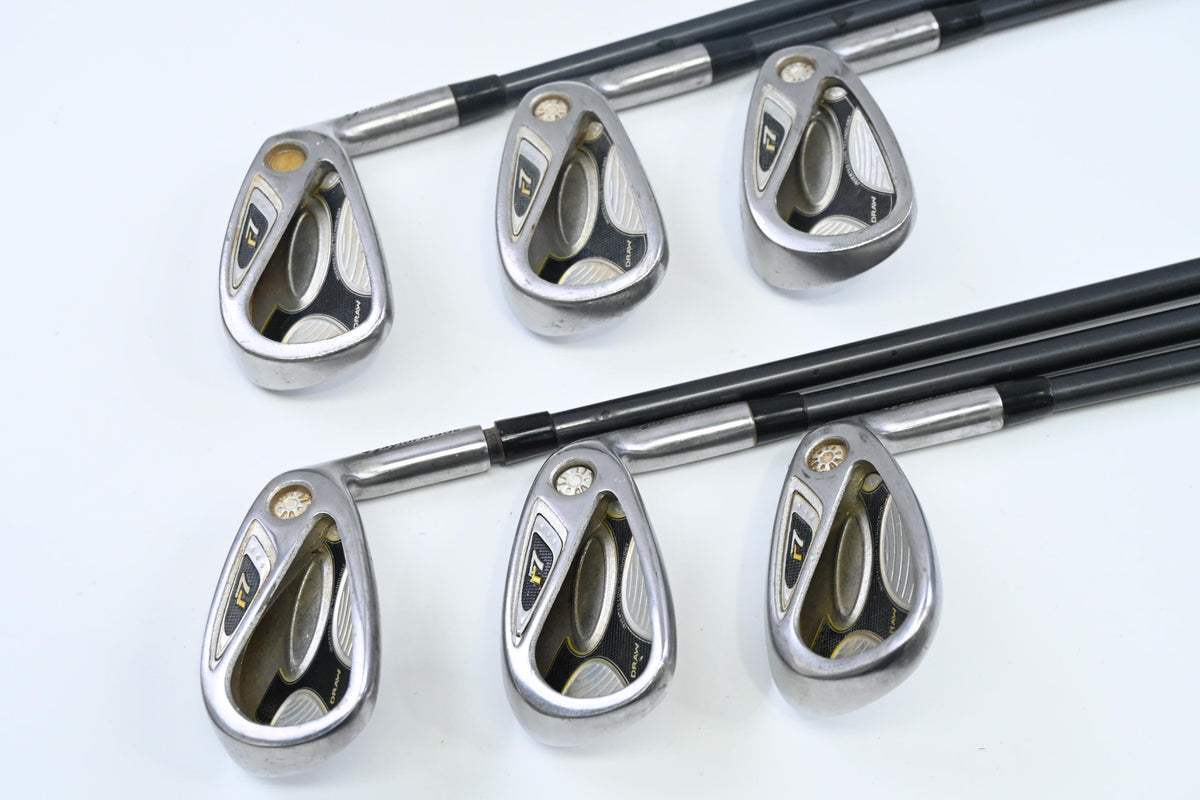 Taylormade R7 Draw Irons / 6-PW+SW / Regular Flex Taylormade R7 Shafts