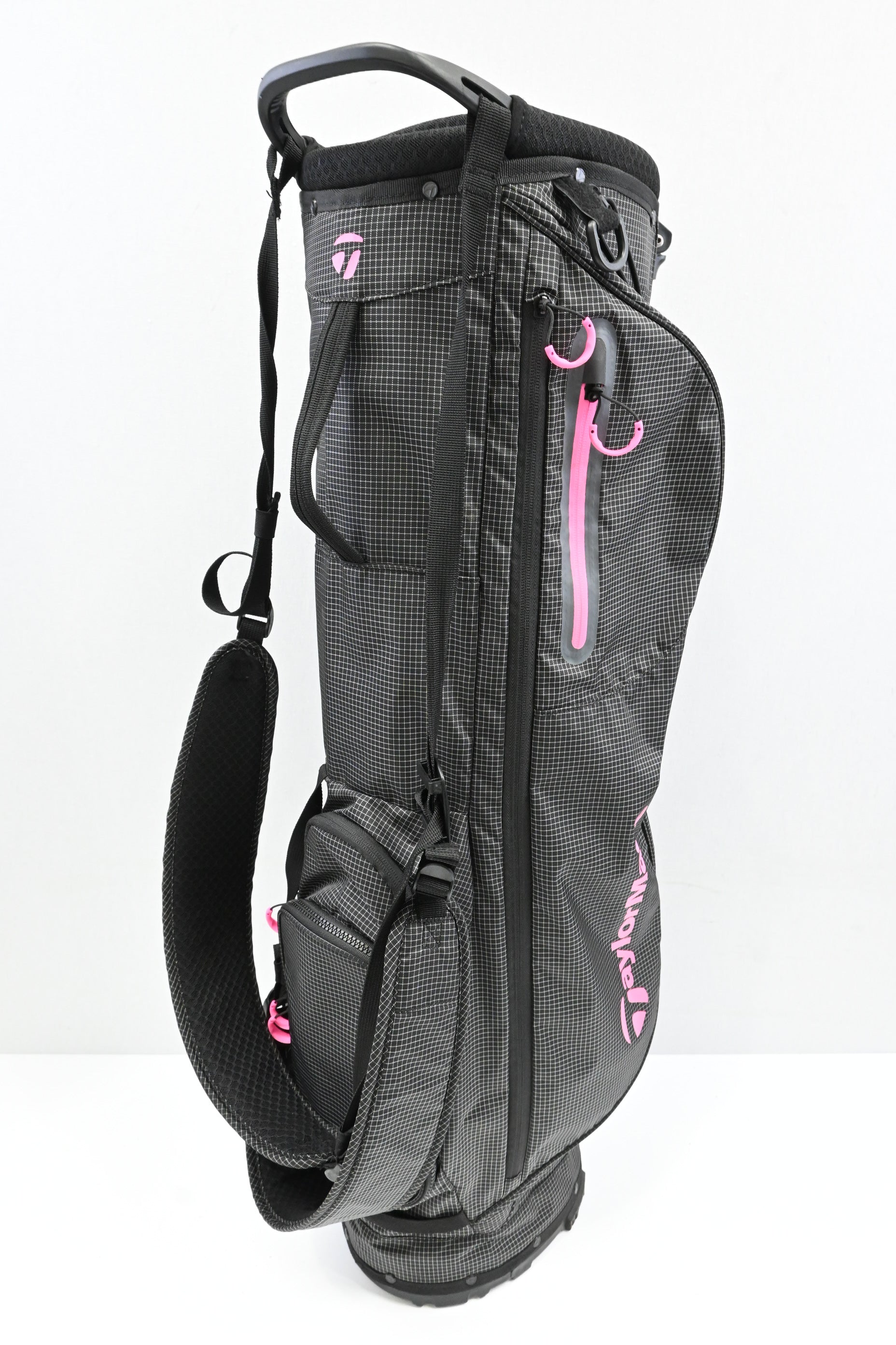 Taylormade Flextech Superlite Stand Bag / 4-Way / Grey, Pink