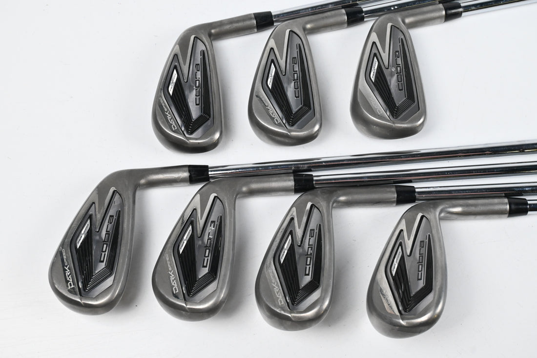 Cobra Darkspeed Irons / 5-PW+SW / Regular Flex KBS Tour Lite Shafts