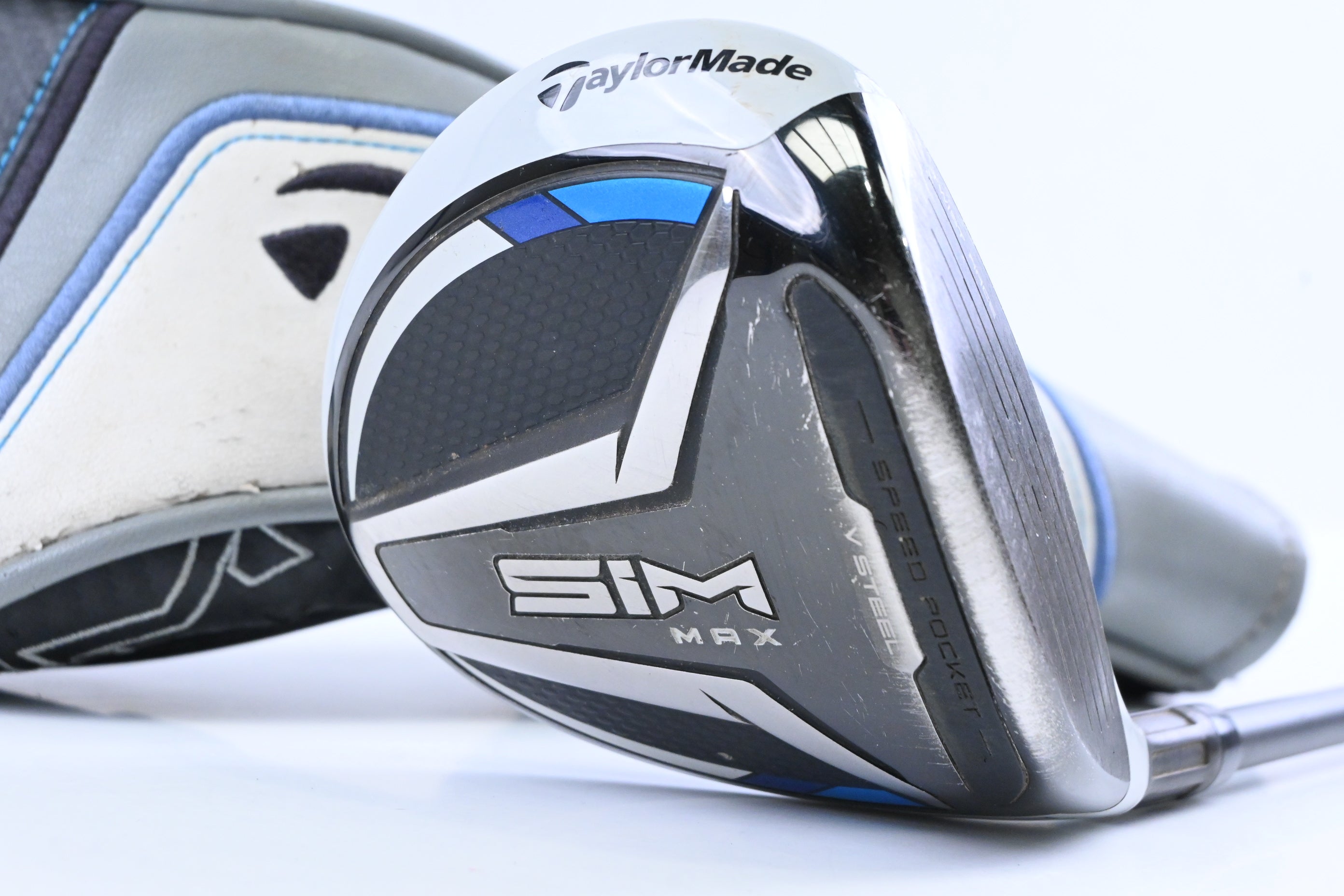 Taylormade SIM Max #3 Wood / 15 Degree / Stiff Flex HZRDUS Smoke Green 70