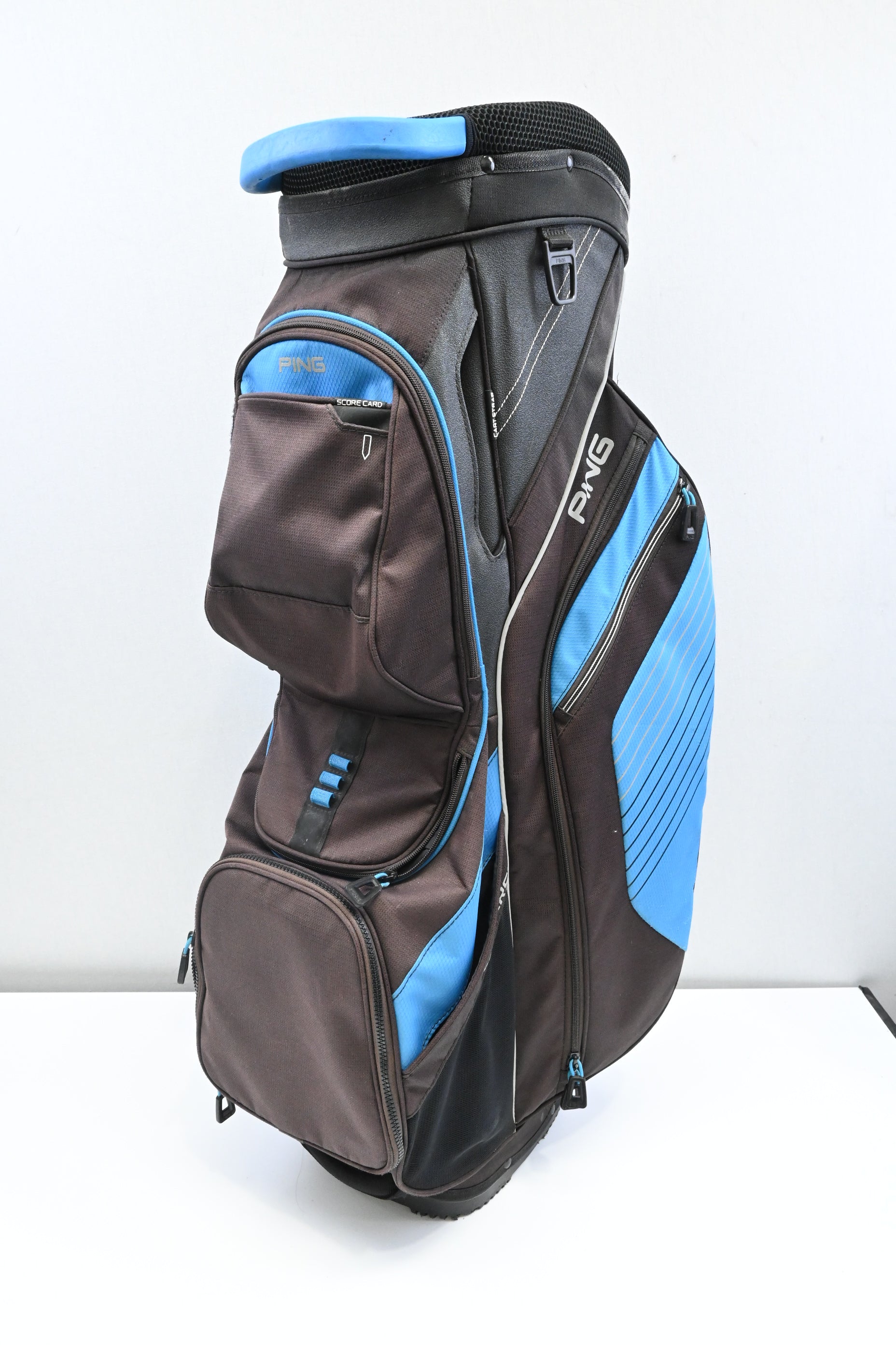 Ping Traverse Cart Bag / 14-Way / Blue, Black