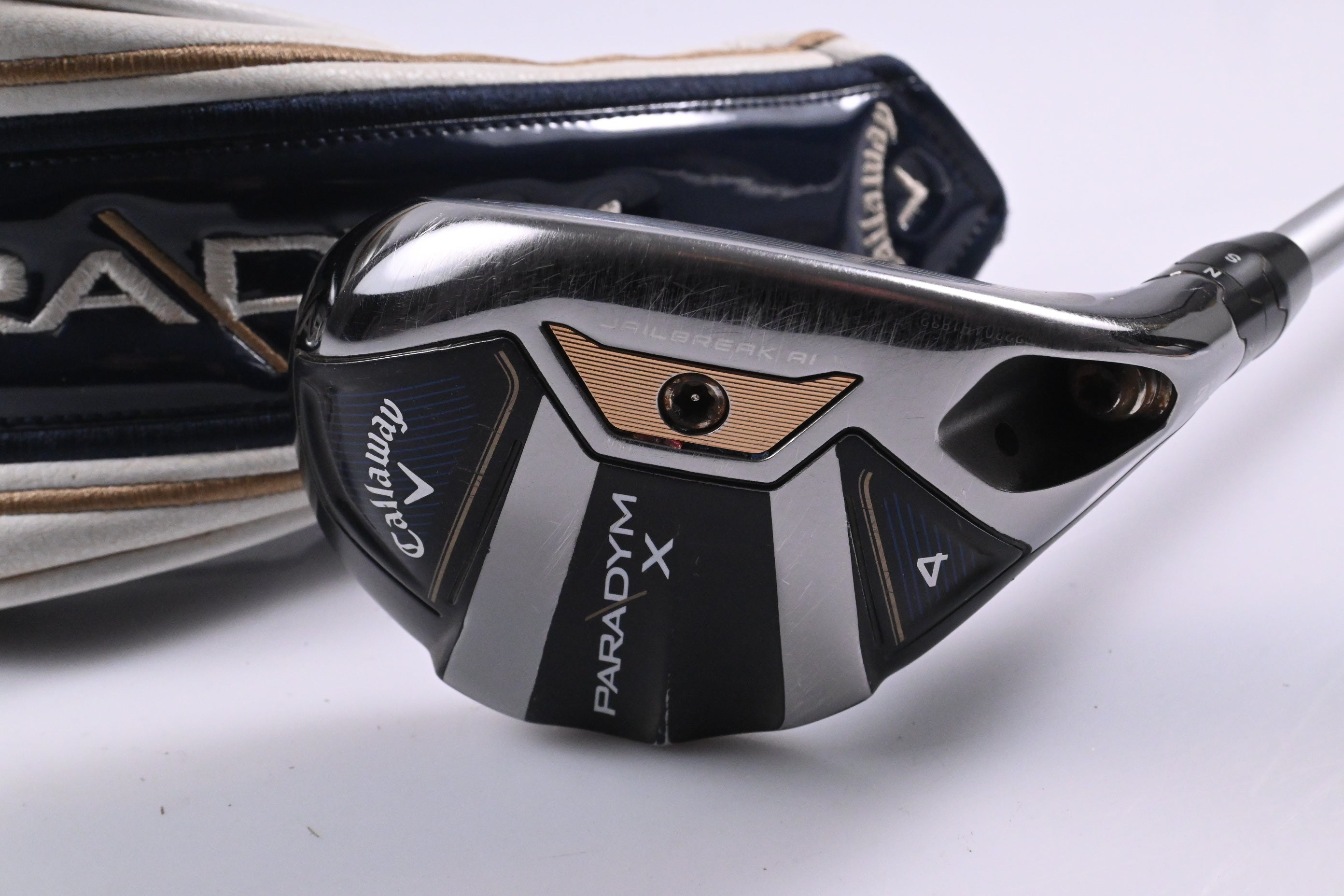 Callaway Paradym X #4 Hybrid / 21 Degree / Senior Flex Aldila Ascent PL 50 Shaft