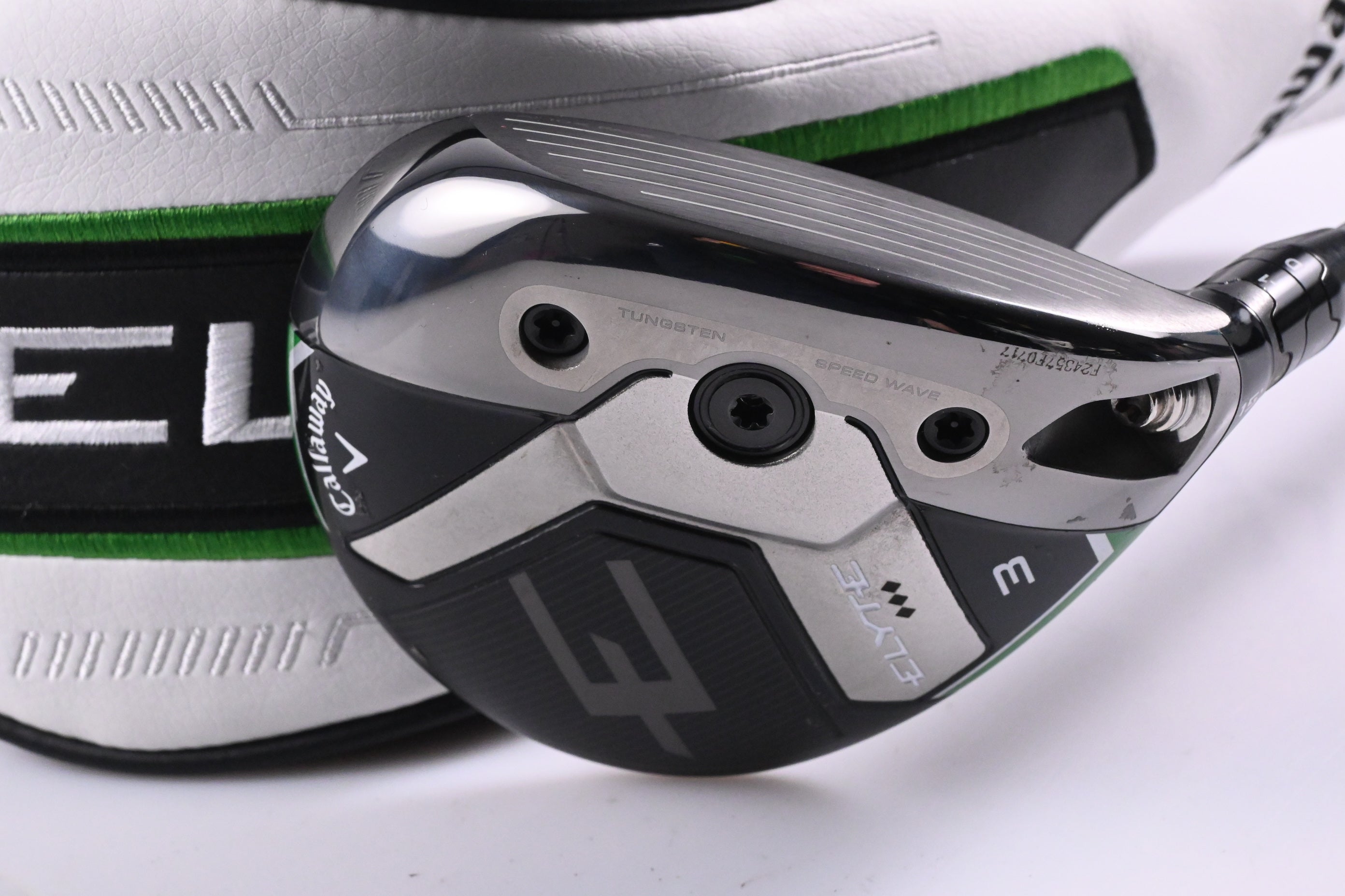 Callaway Elyte Triple Diamond #3 Wood / 15 Degree / Stiff Flex HZRDUS Silver 70
