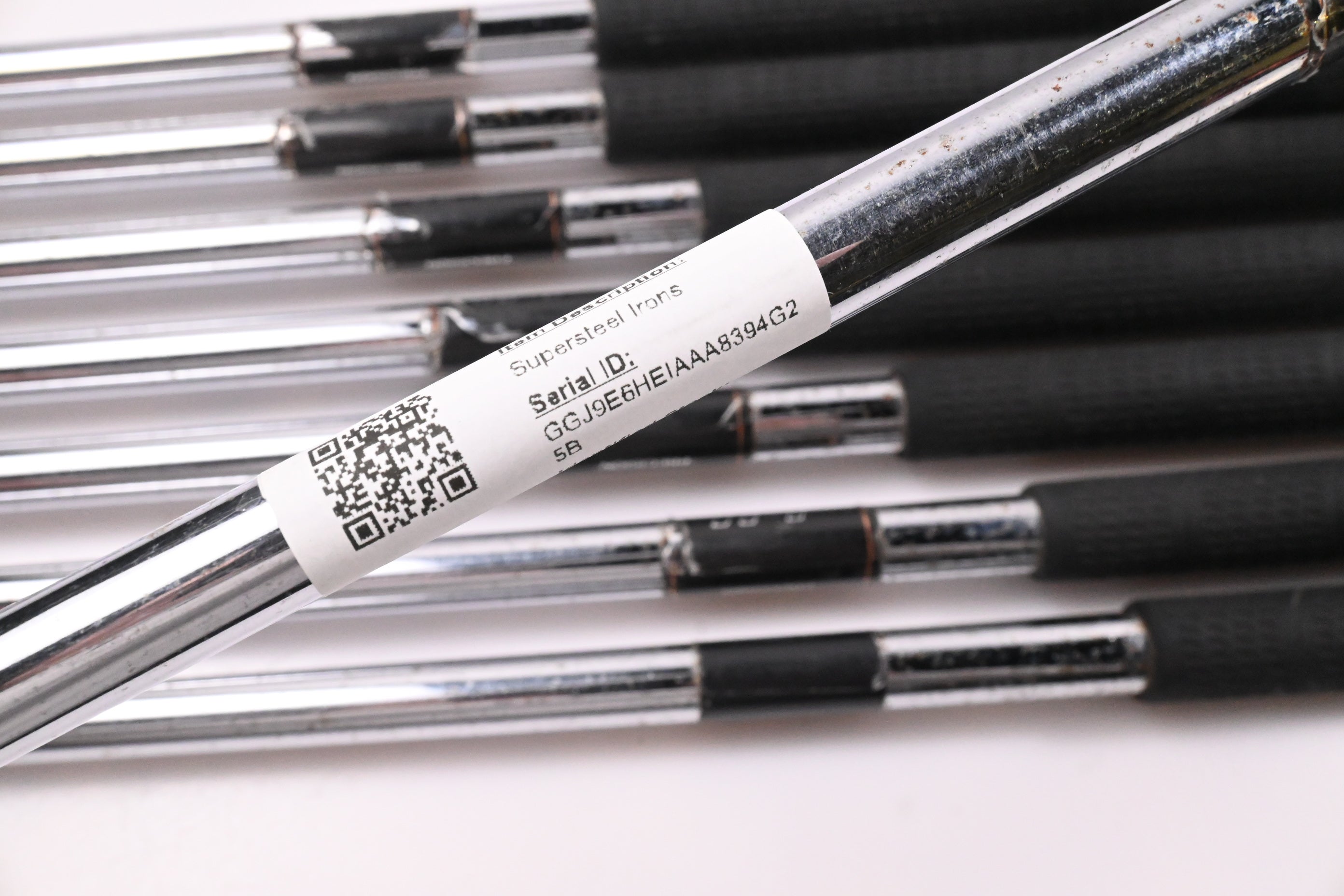 Taylormade Supersteel Irons / 3-PW / Regular Flex Taylormade 80 Shafts