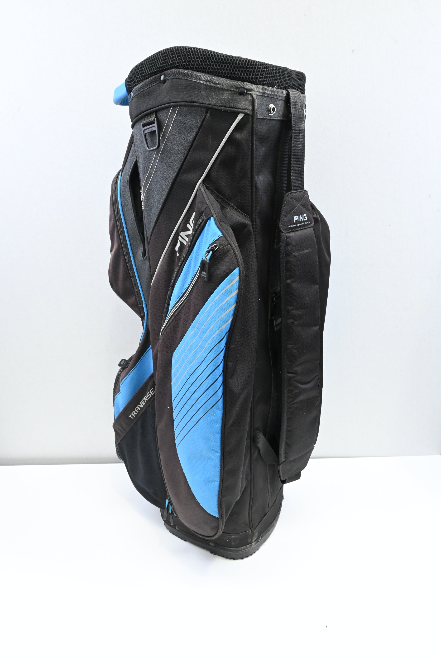 Ping Traverse Cart Bag / 14-Way / Blue, Black