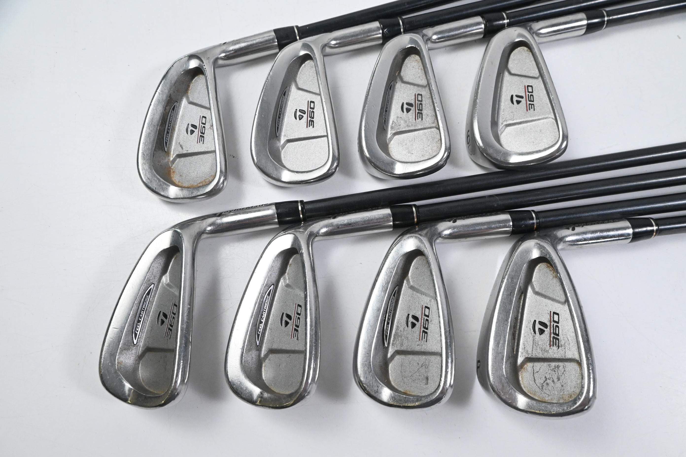 Taylormade 360 Series Irons / 3-PW / Regular Flex Taylormade 80 Shafts