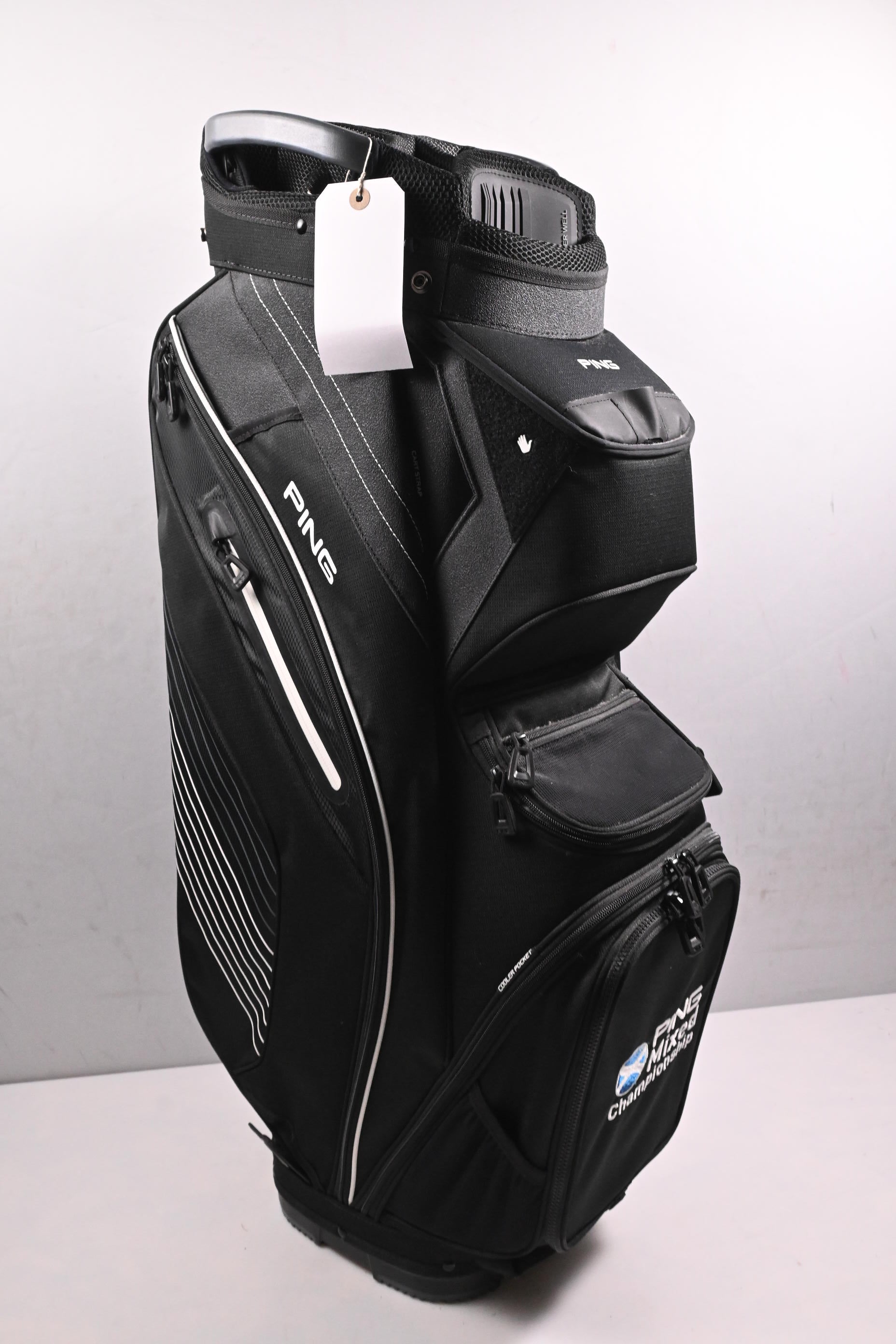 Ping Pioneer Cart Bag / 14-Way Divider / Black, White