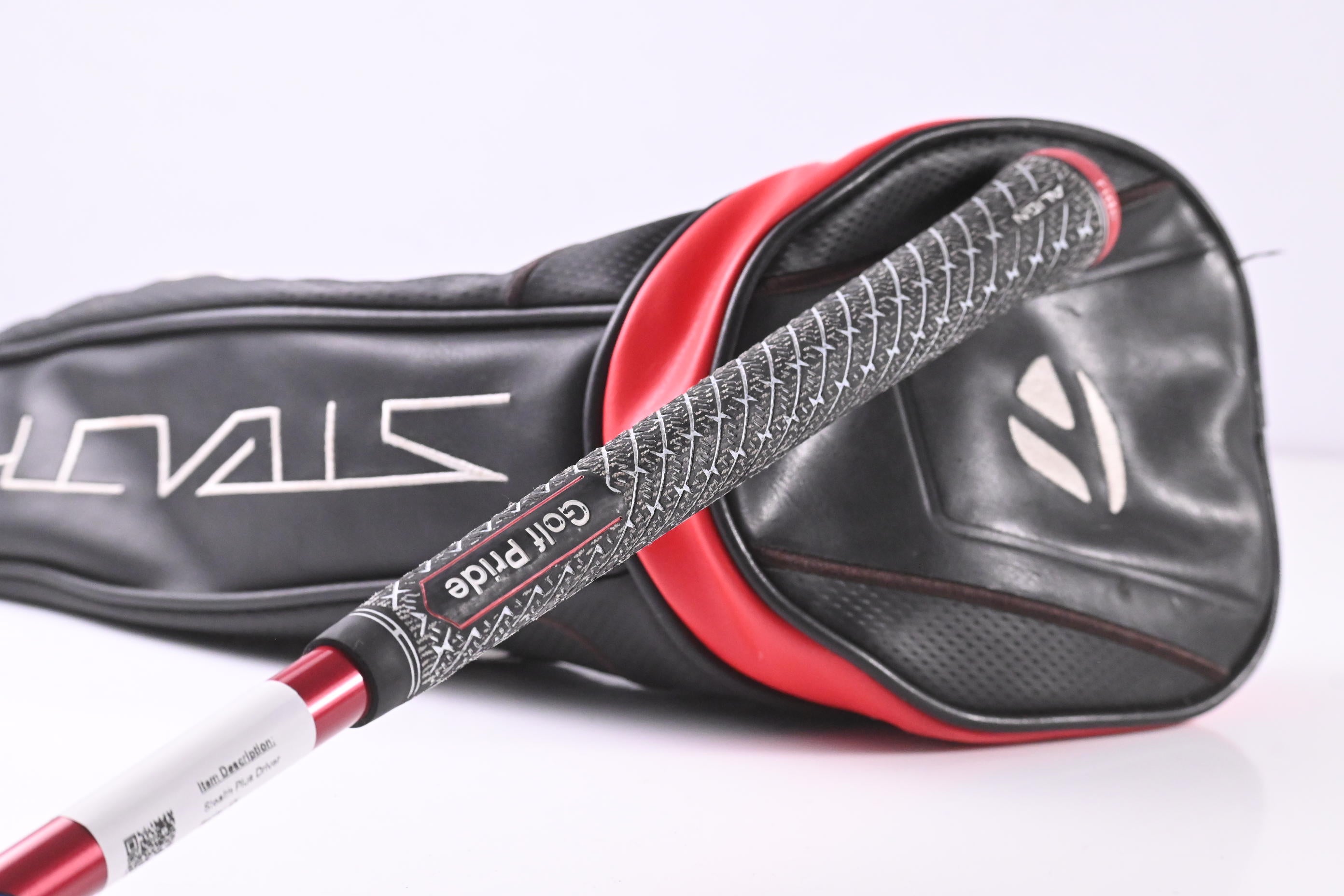 Taylormade Stealth Plus Driver / 9 Degree / Stiff Flex HZRDUS Smoke RDX Red 60