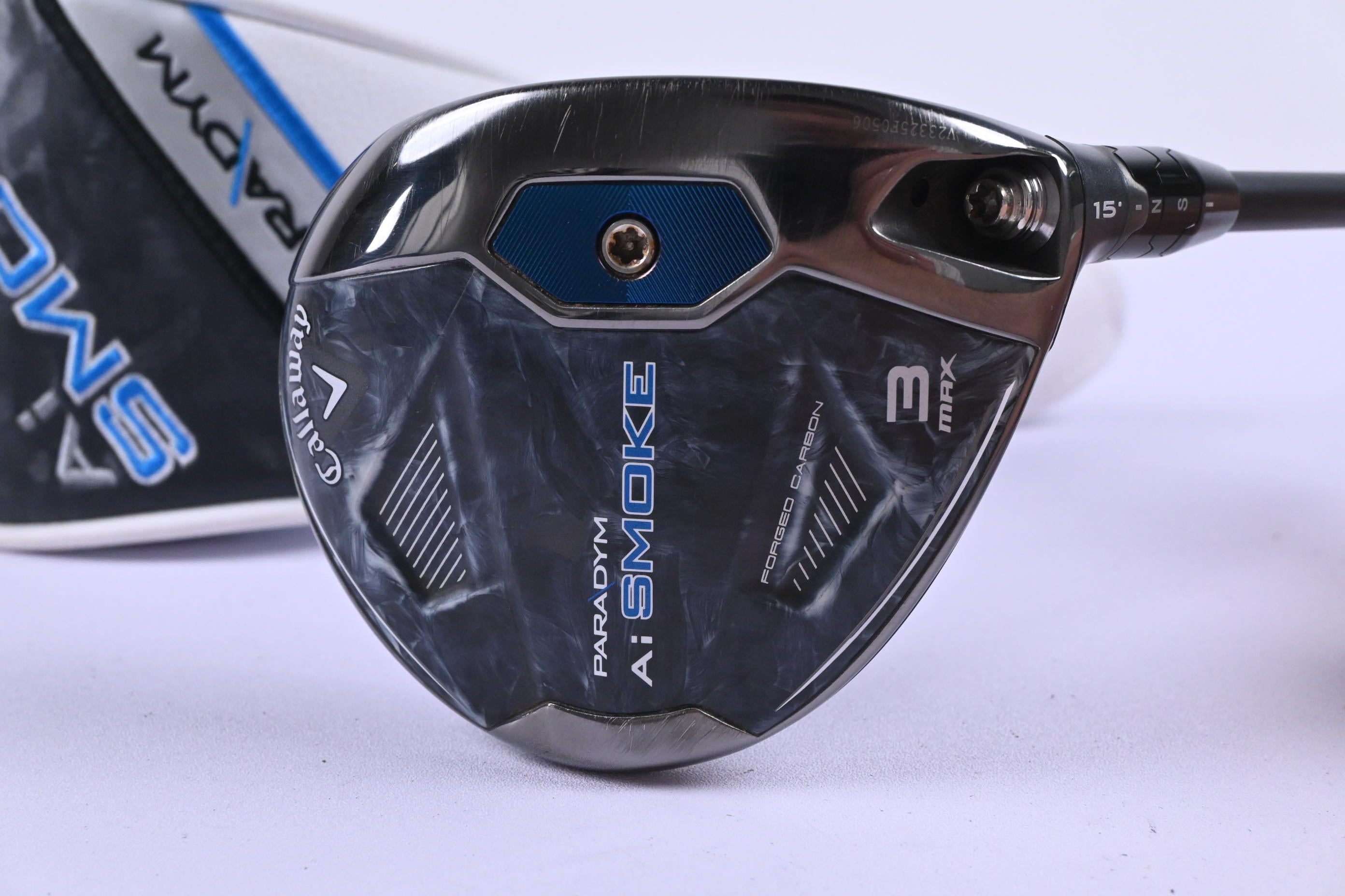 Callaway Paradym Ai Smoke Max #3 Wood / 15 Degree / Stiff Flex Tensei AV Blue 65