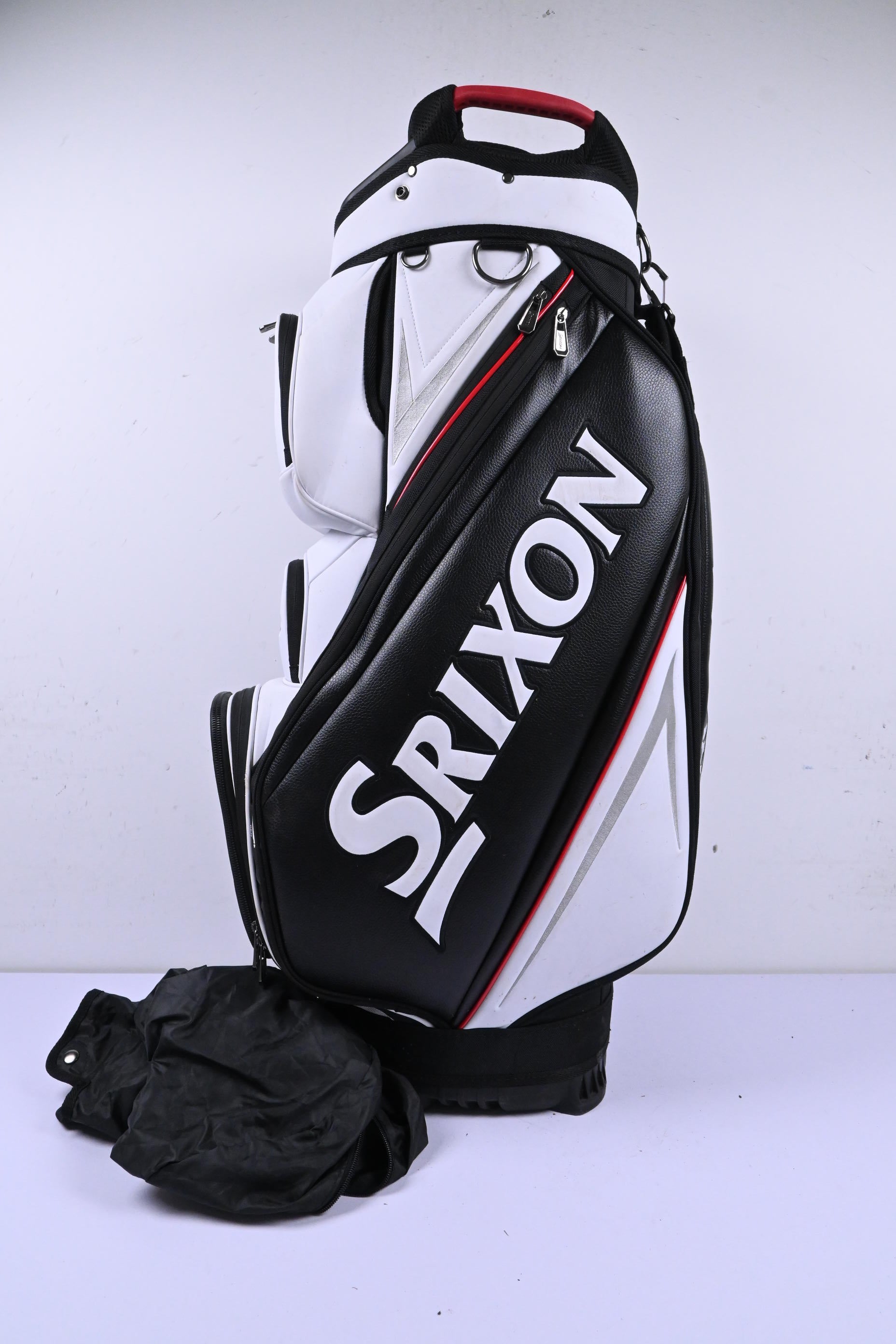 Srixon Cart Bag / 14-Way Divider / Black, White & Red