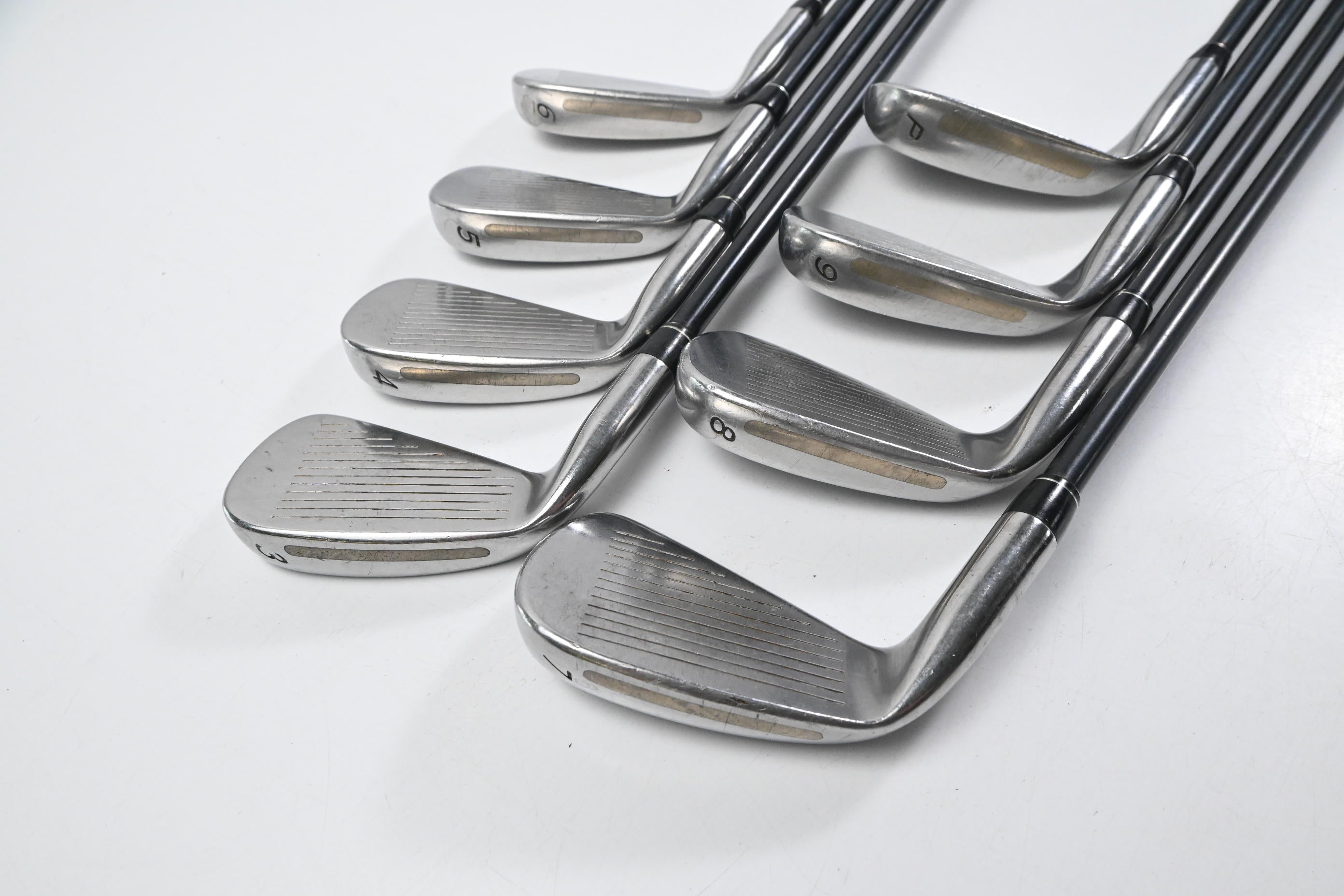 Taylormade 360 Series Irons / 3-PW / Regular Flex Taylormade 80 Shafts