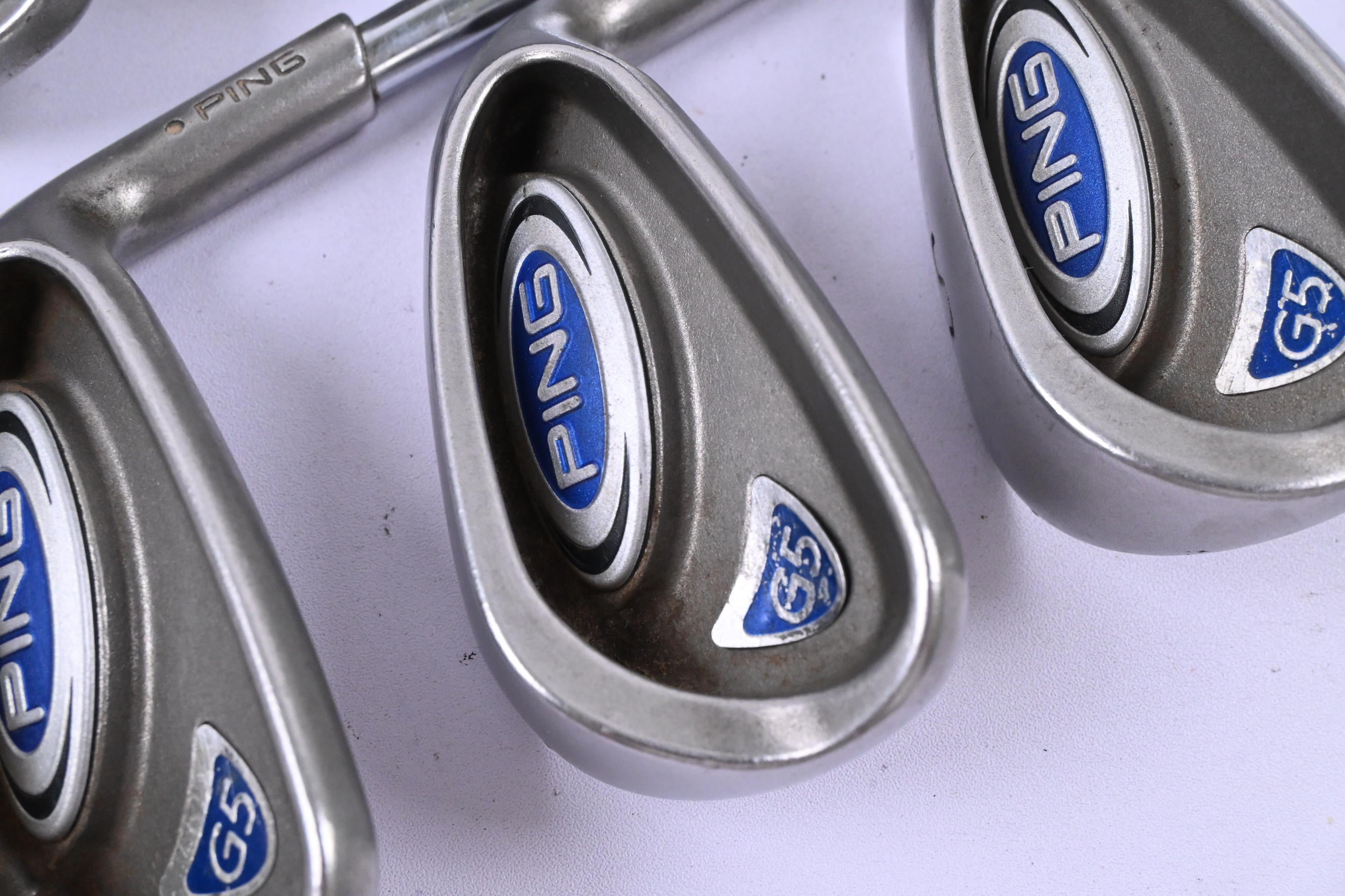 Ping G5 Irons / 6-PW+SW / Black Dot / Regular Flex Ping Shafts