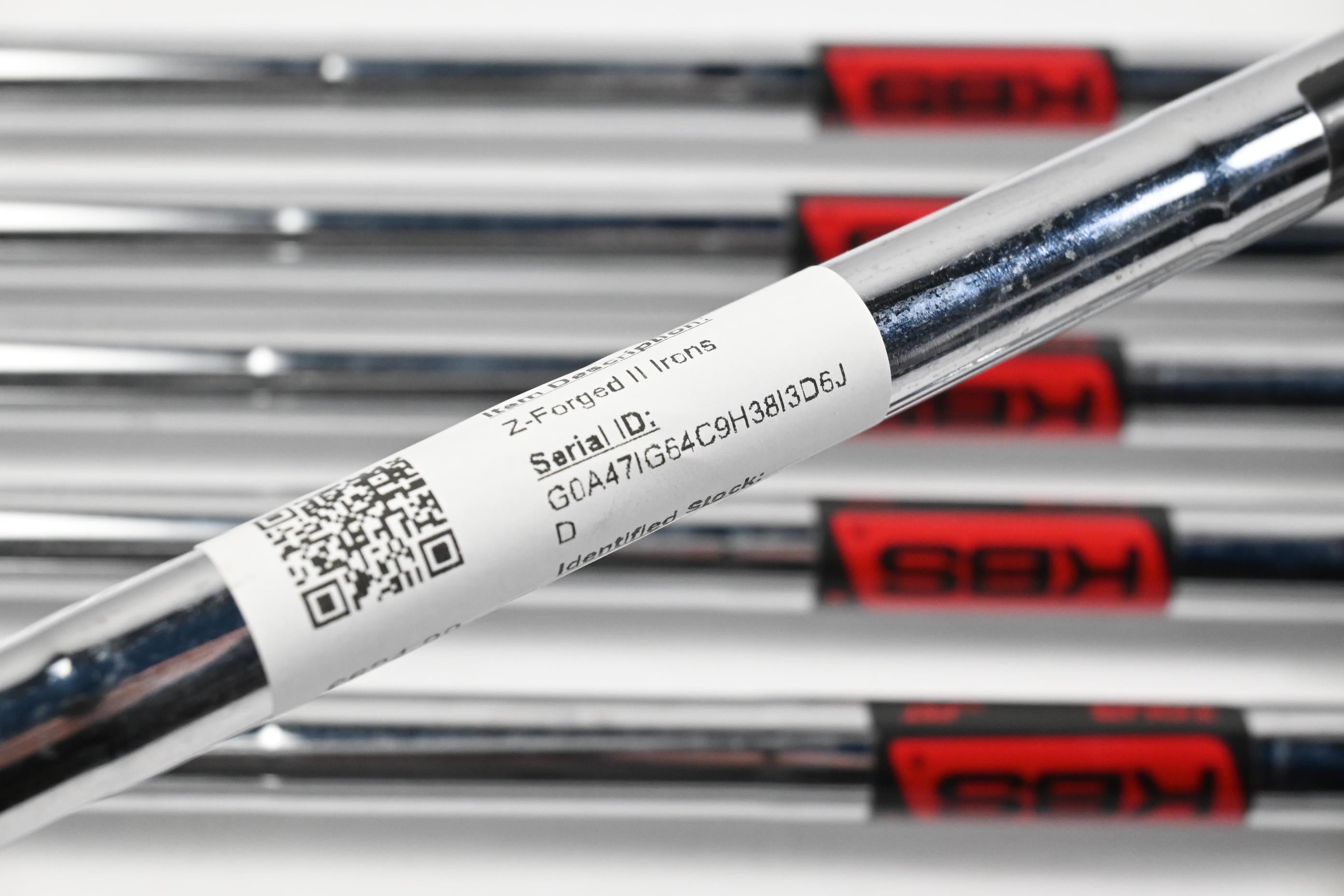 Srixon Z-Forged II / ZXi7 Combo Irons / 4-PW / Stiff Flex KBS Tour Shafts