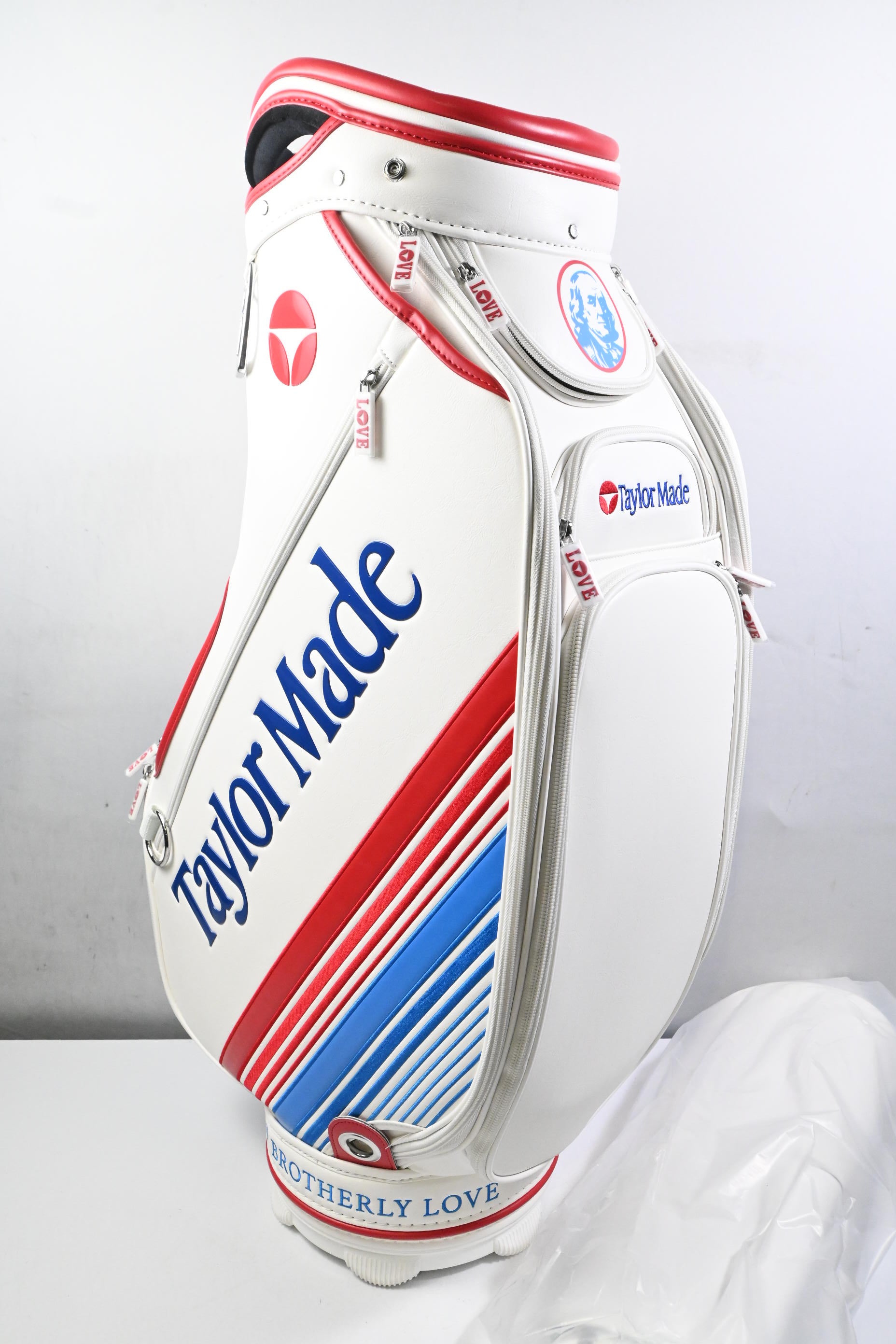 Taylormade PGA Championship 2026 Tour Bag / 6-Way Divider / White, Red & Blue