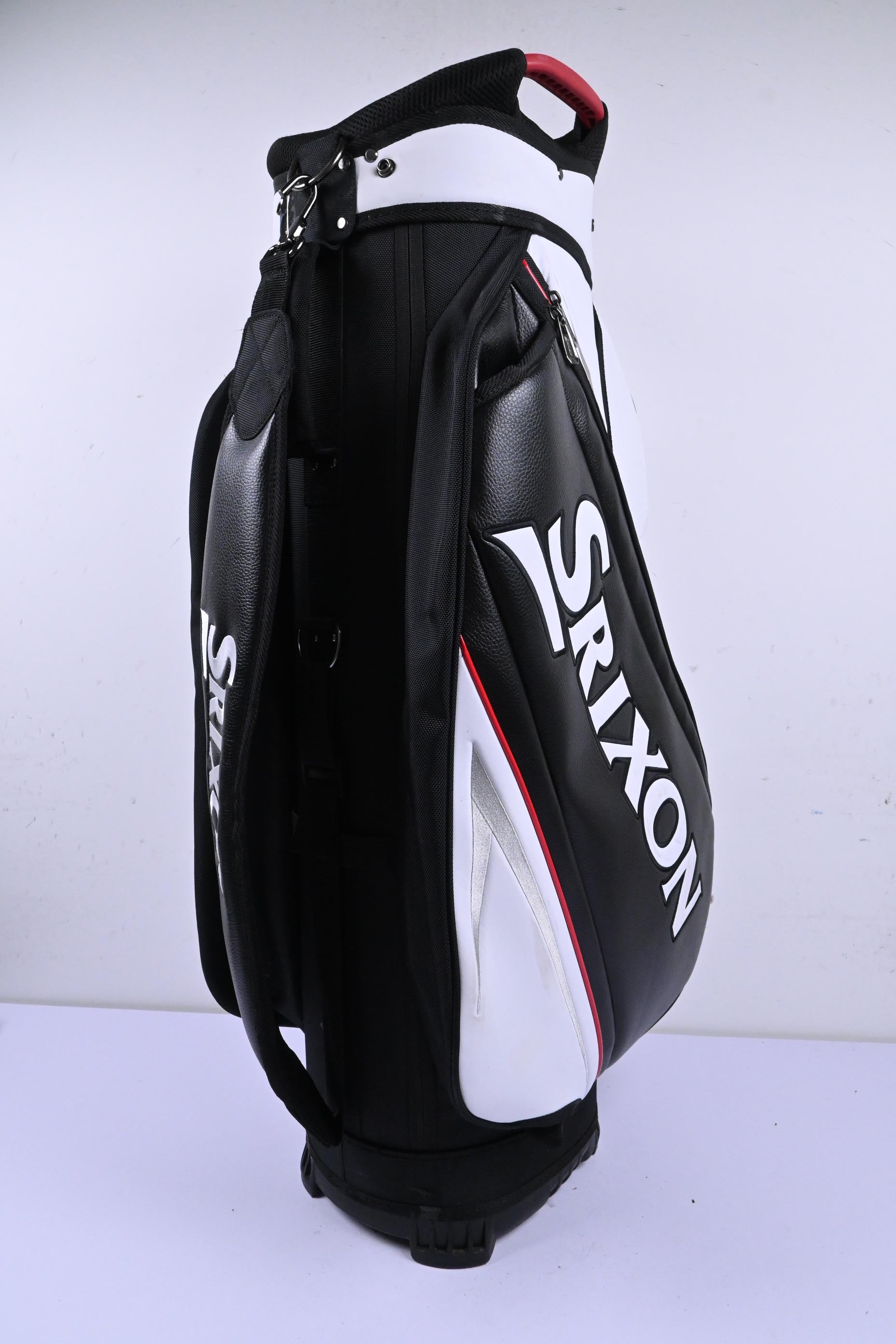 Srixon Cart Bag / 14-Way Divider / Black, White & Red