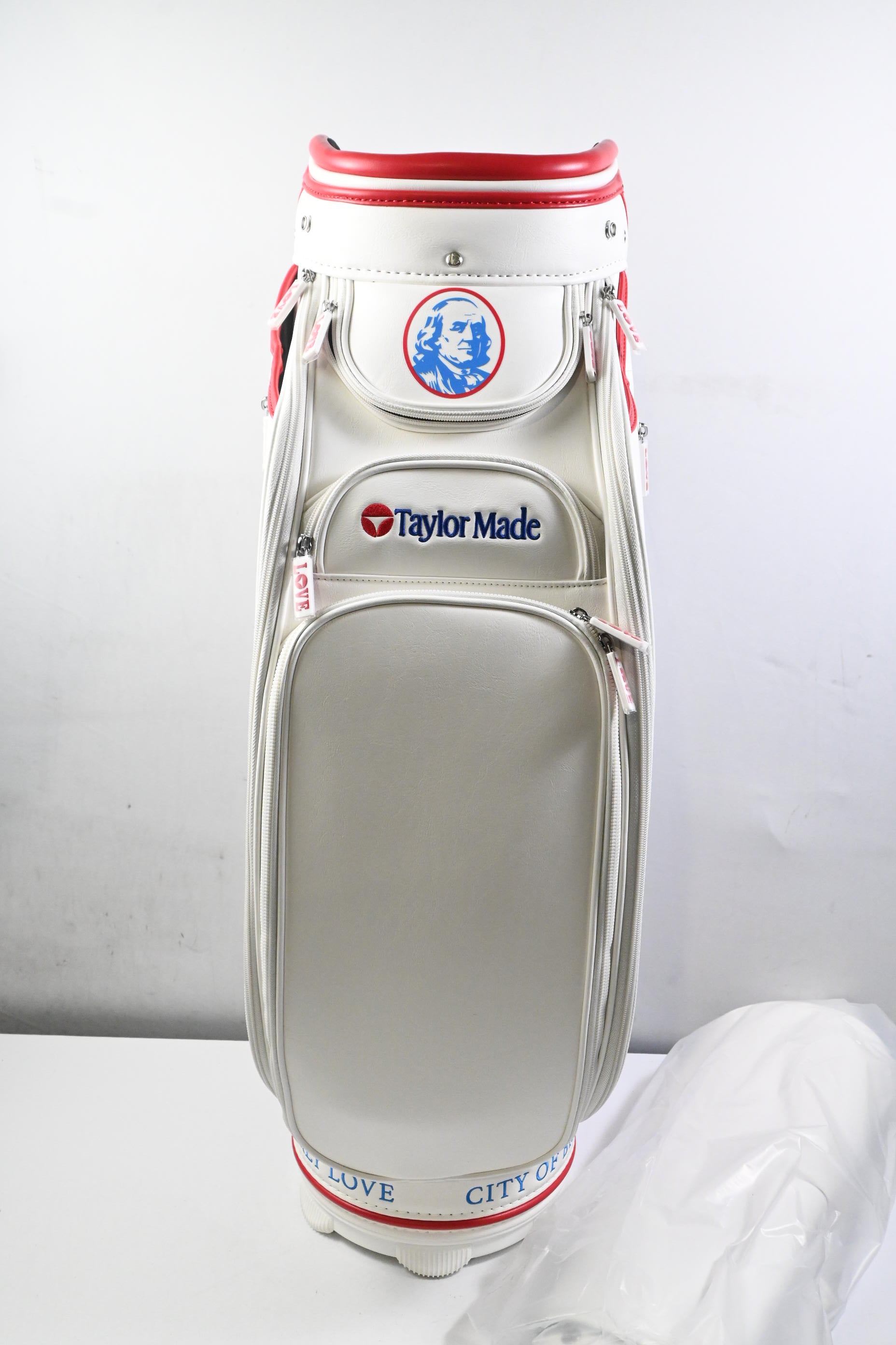 Taylormade PGA Championship 2026 Tour Bag / 6-Way Divider / White, Red & Blue