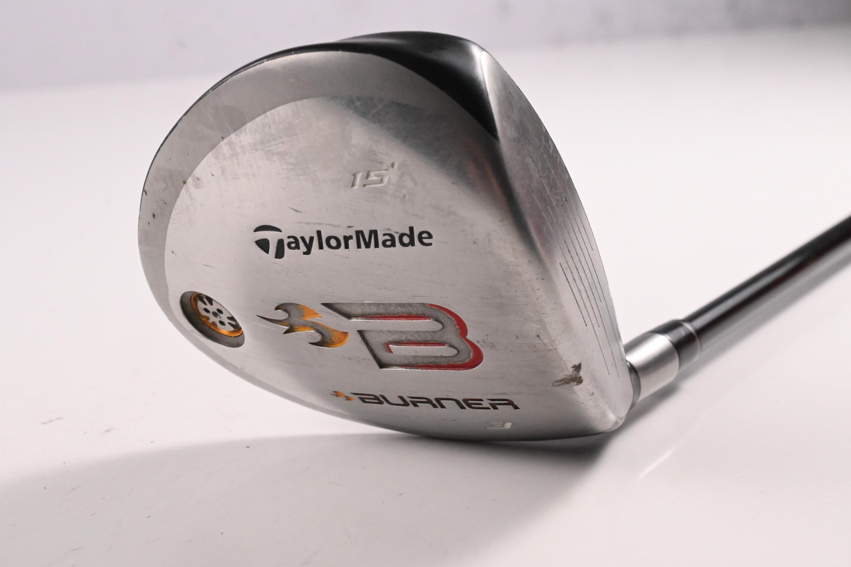 Taylormade Burner 2008 #3 Wood / 15 Degree / Regular Flex REAX 49 Shaft