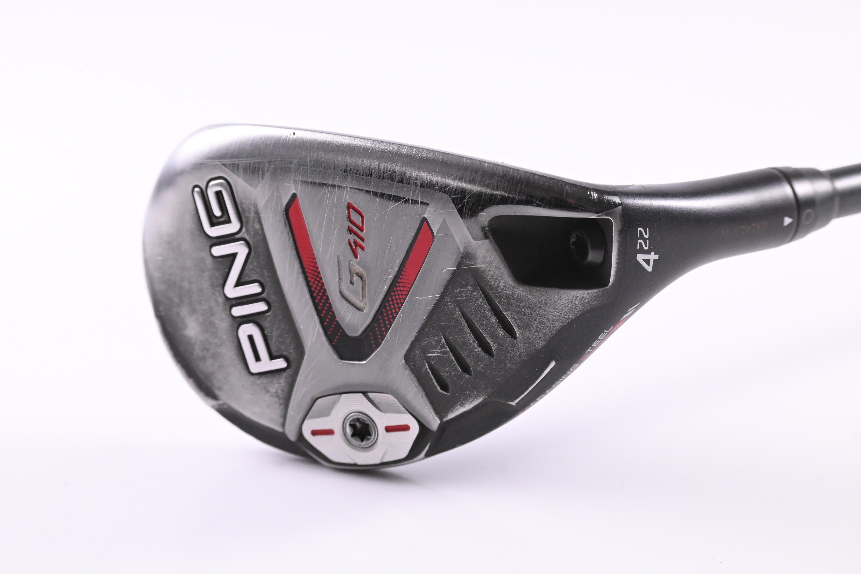 Ping G410 #4 Hybrid / 22 Degree / Regular Flex Ping Alta CB Red 70 Shaft