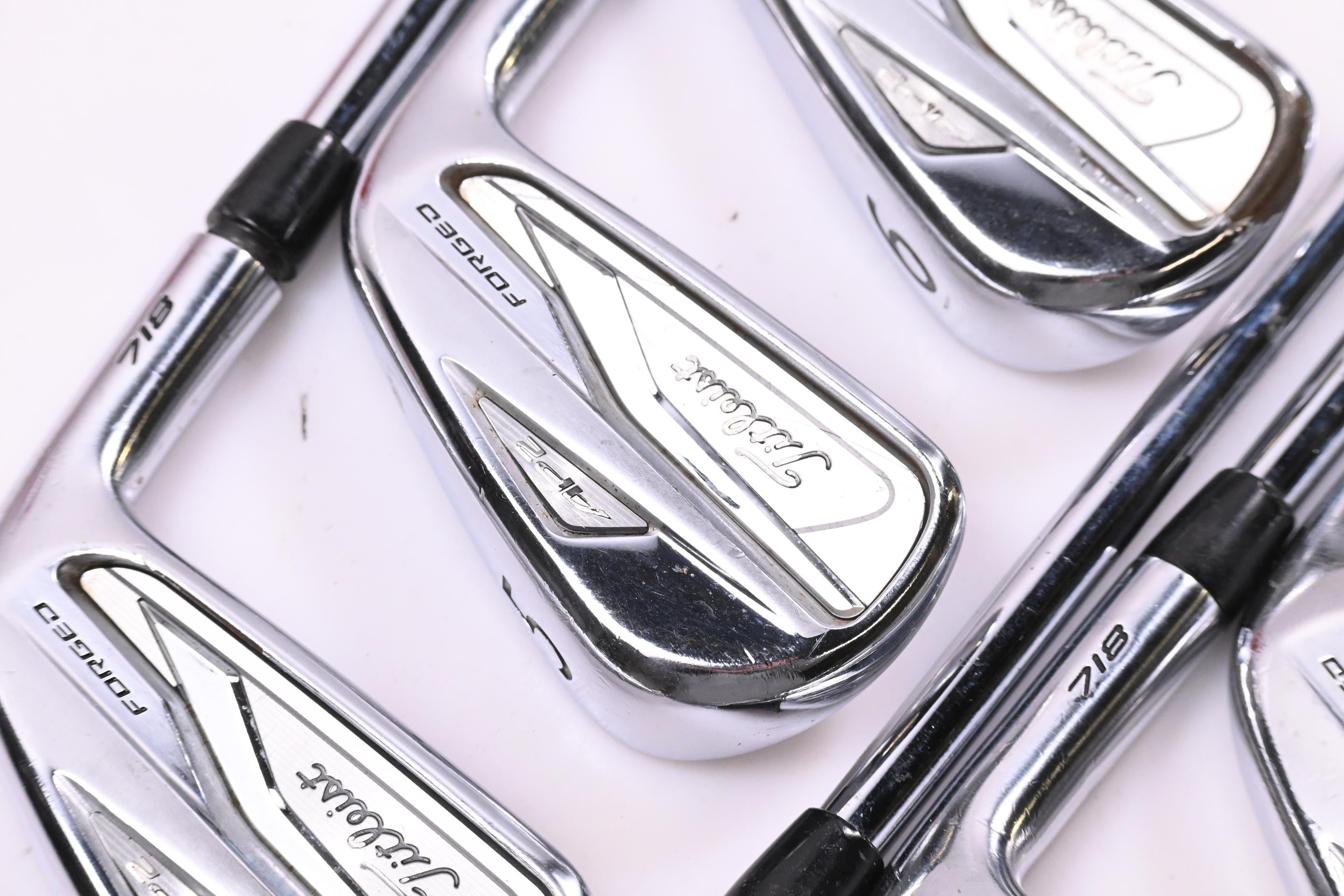 Titleist 718 AP2 Irons / 4-PW / Stiff Flex AMT Black S300 Shafts