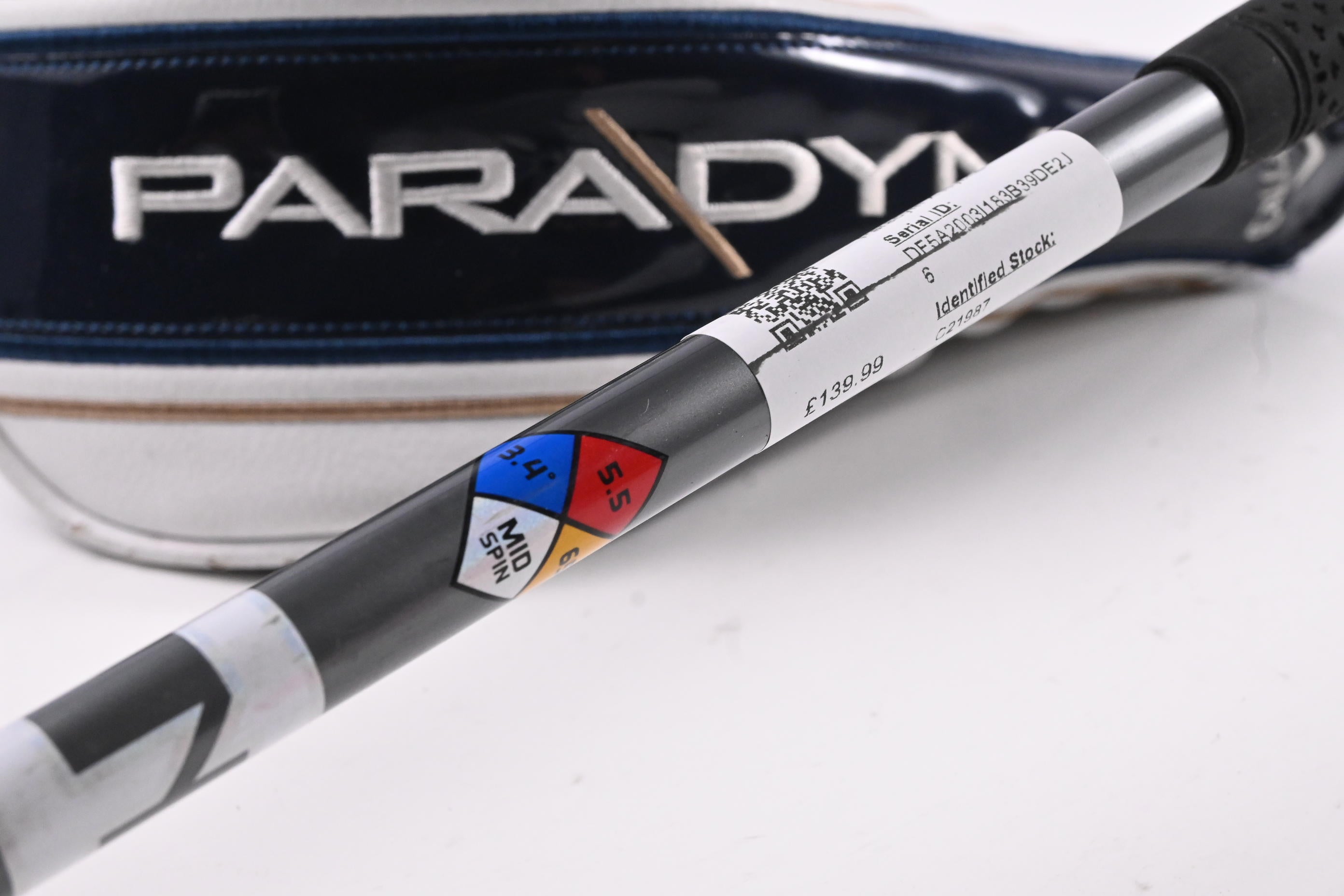 Callaway Paradym X #3 Hybrid / 18 Degree / Regular Flex HZRDUS Gen4 Silver 65