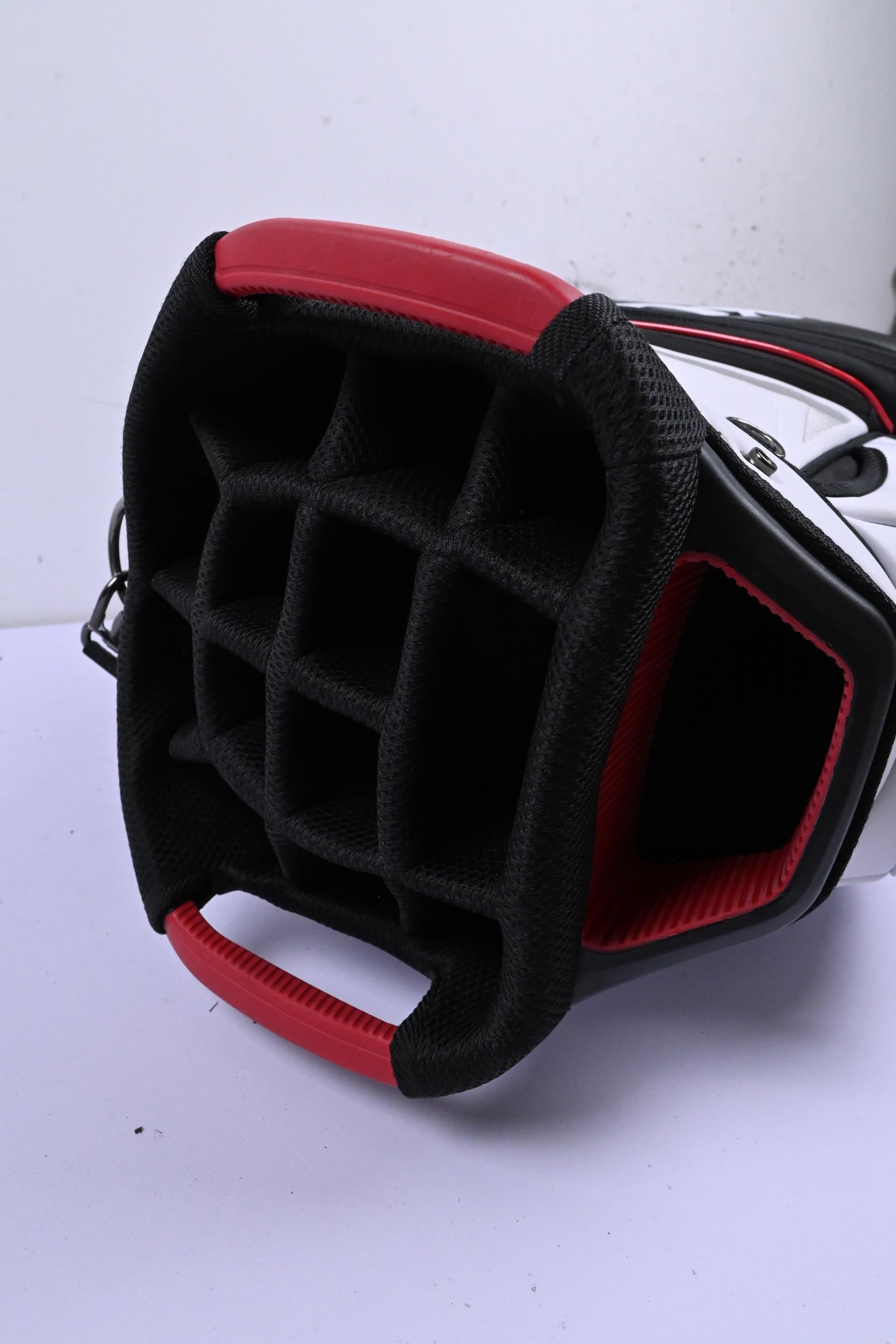 Srixon Cart Bag / 14-Way Divider / Black, White & Red