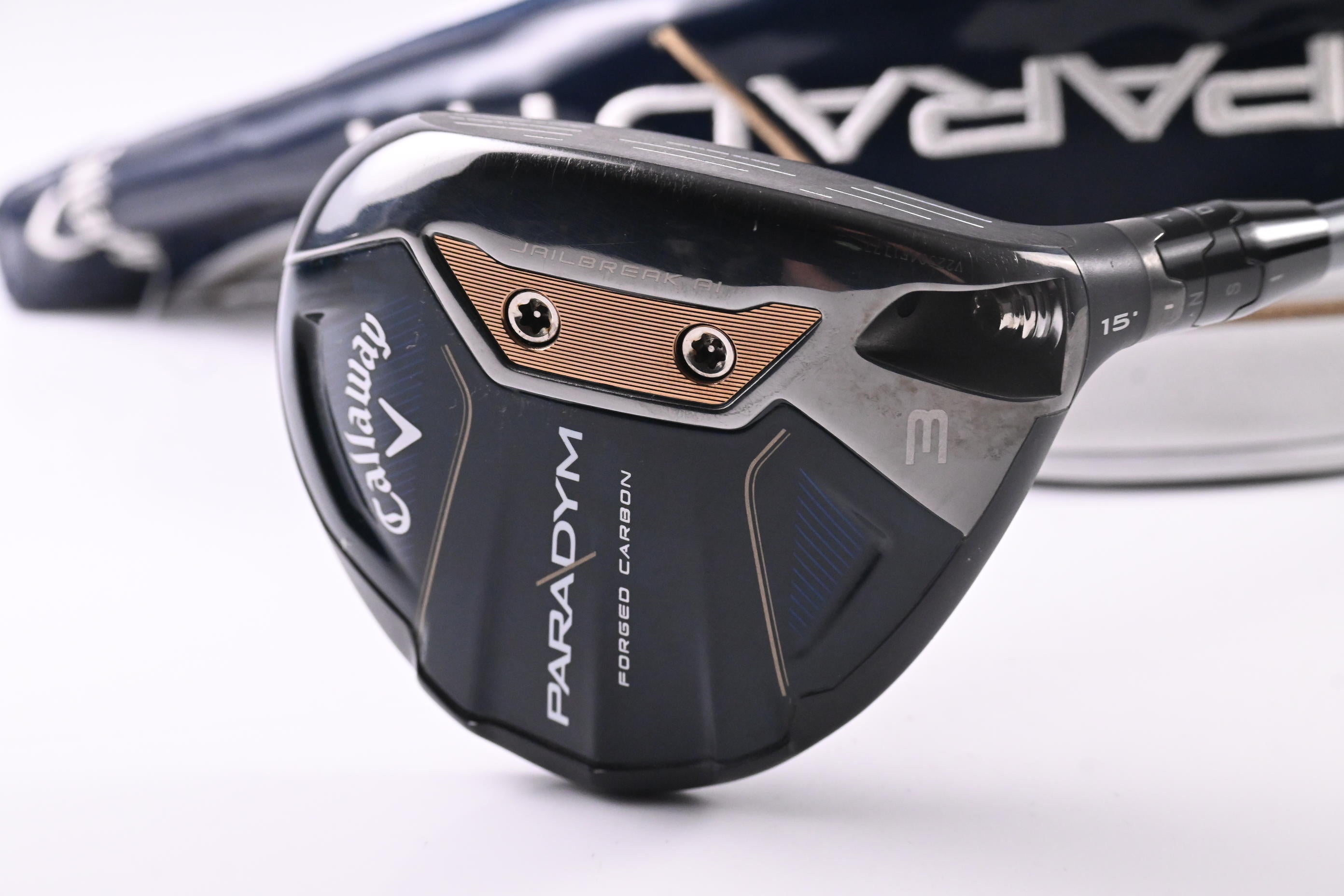 Callaway Paradym #3 Wood / 15 Degree / Regular Flex HZRDUS GEN4 Silver 60 Shaft