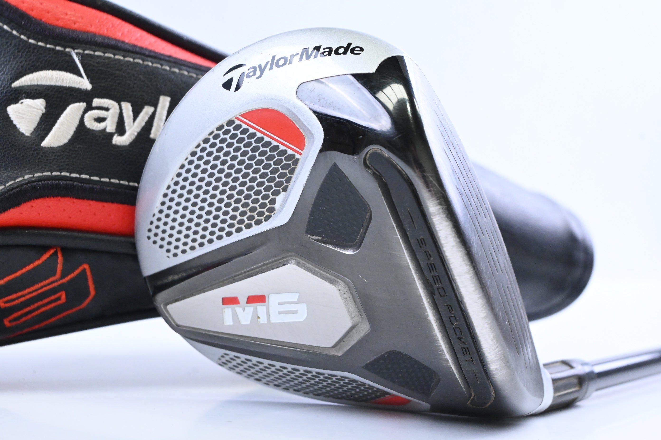 Taylormade M6 #3 Wood / 15 Degree / Regular Flex Fujikura Atmos Orange 5 Shaft