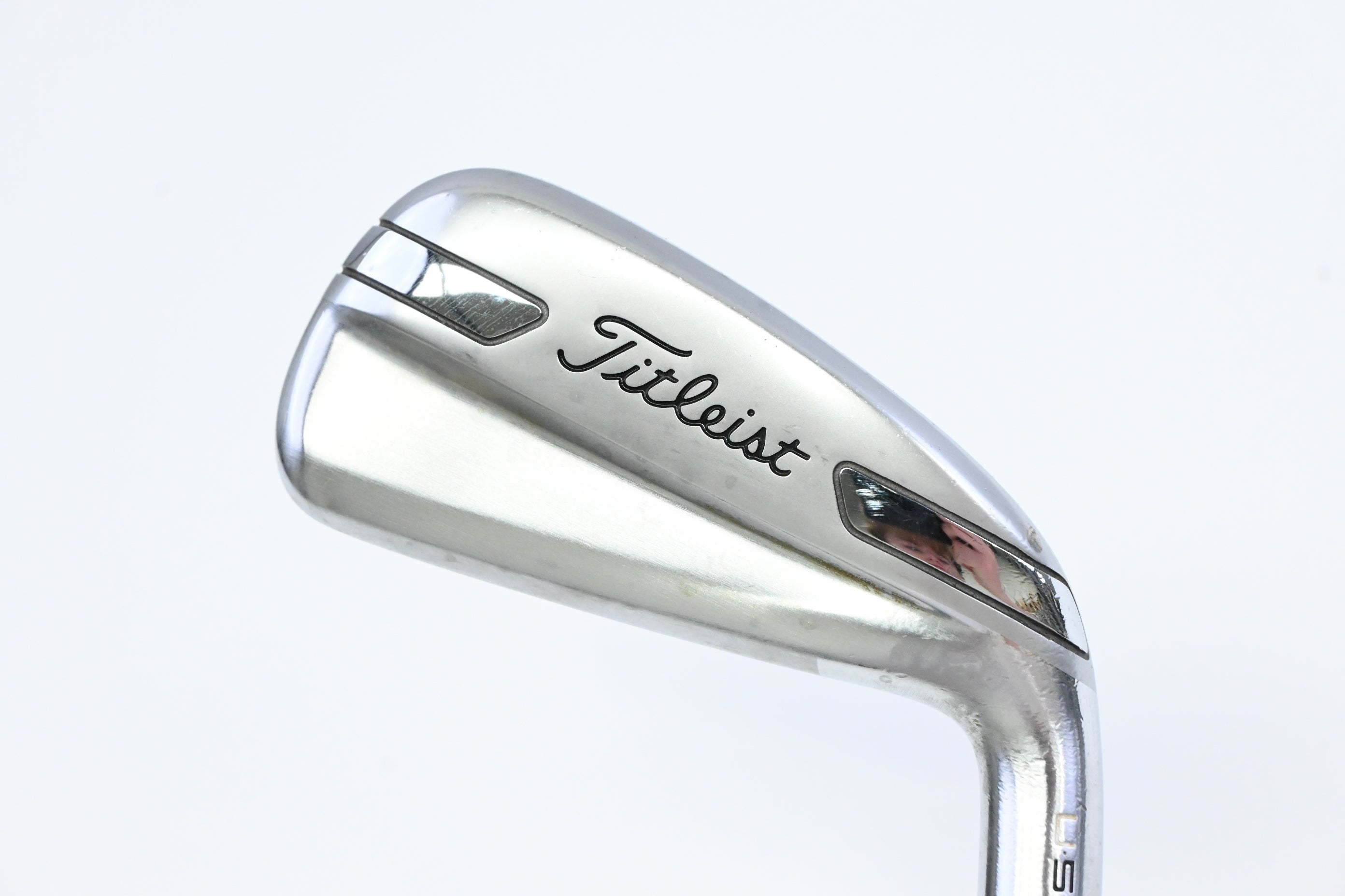 Titleist U510 #2 Iron / 18 Degree / Stiff Flex HZRDUS Smoke Black 80 Shaft