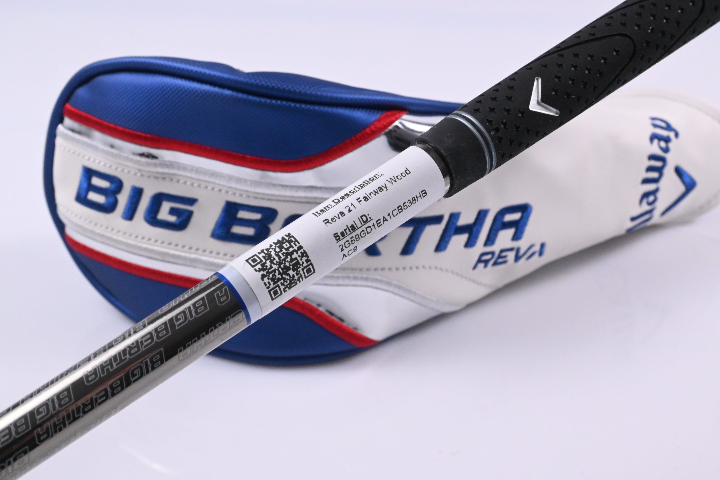 Left Hand Callaway Big Bertha Reva 21 #5 Wood / 21 Degree / Ladies Flex RCH 40