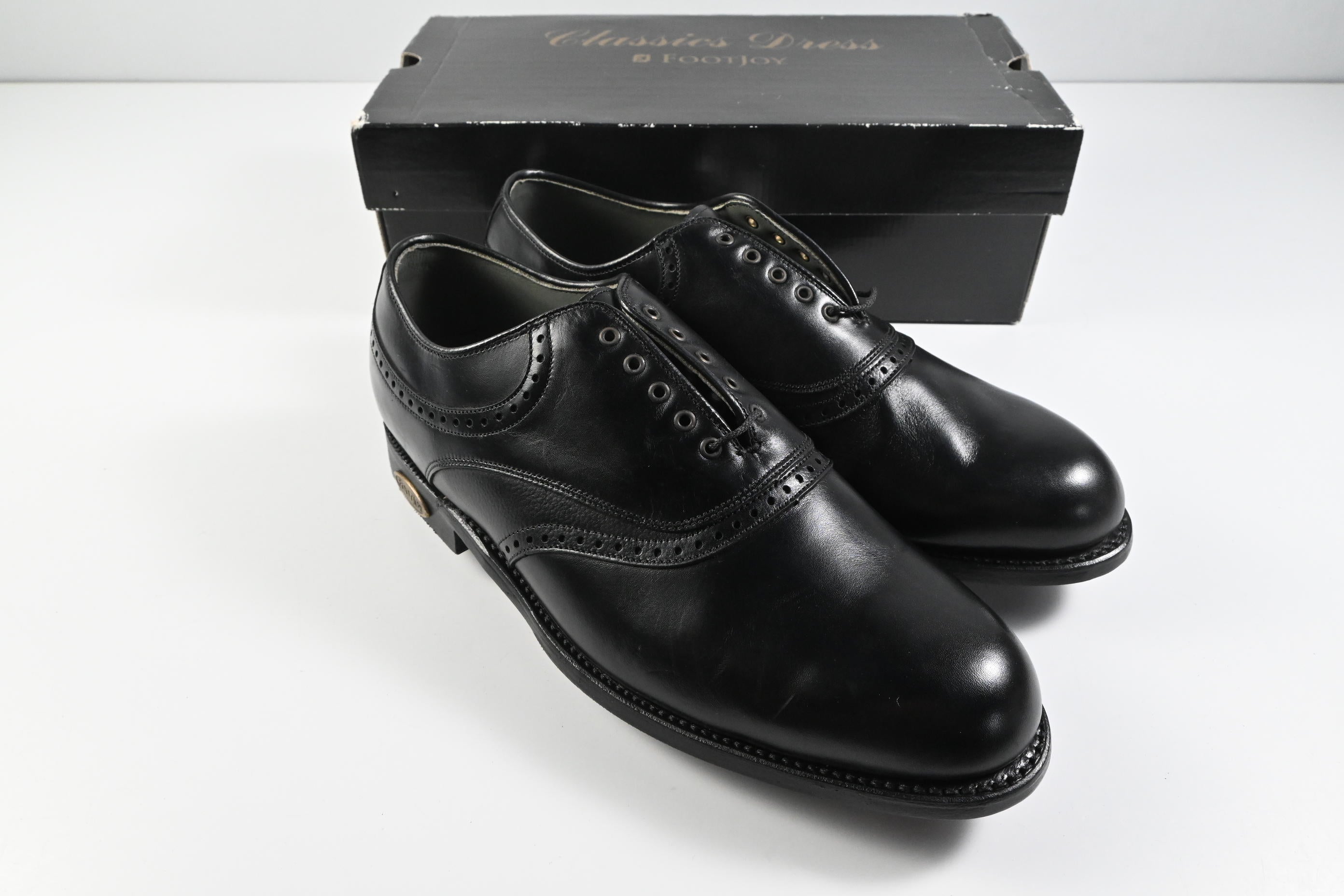 FootJoy Classic Dress Golf Shoes / Size UK 10 / Black