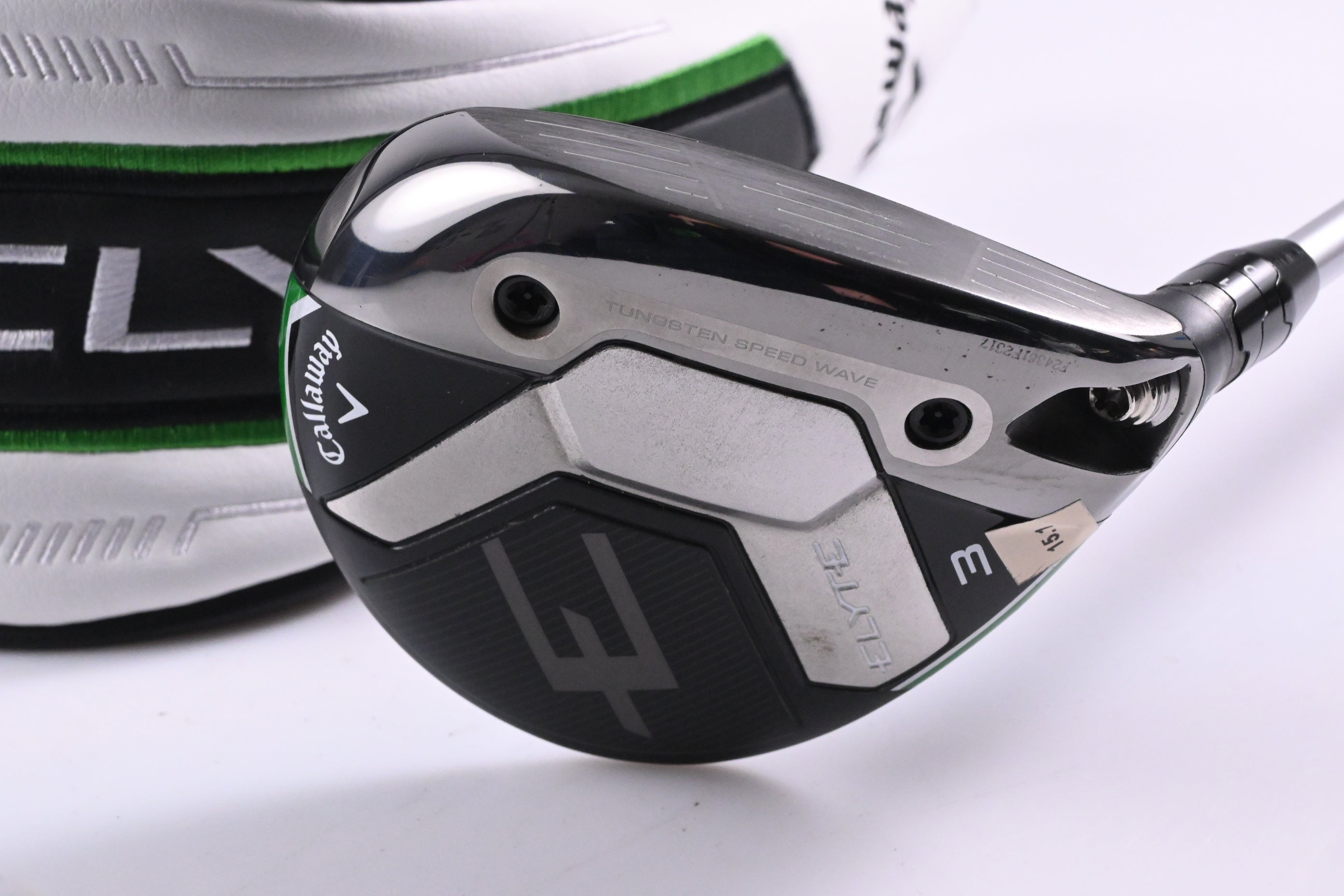 Callaway Elyte #3 Wood / 15 Degree / Senior Flex Aldila Ascent PL 40 Shaft