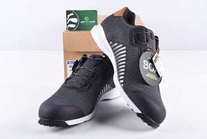 Mizuno Nexlite 008 Boa Spikeless Golf Shoes / Size UK 8.5 / Black