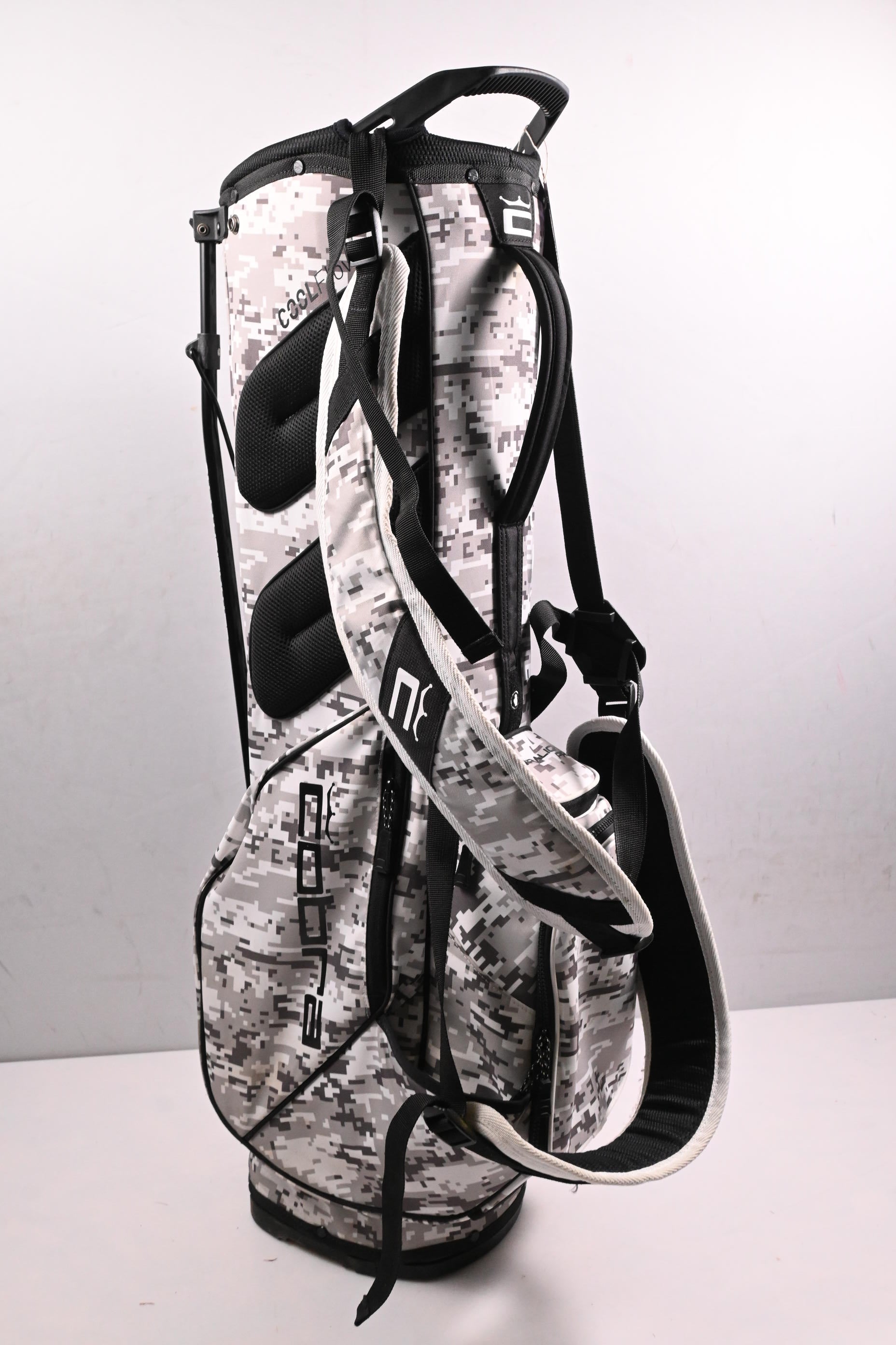 Cobra Ultralight Pro Stand Bag / 4-Way Divider / Grey, White