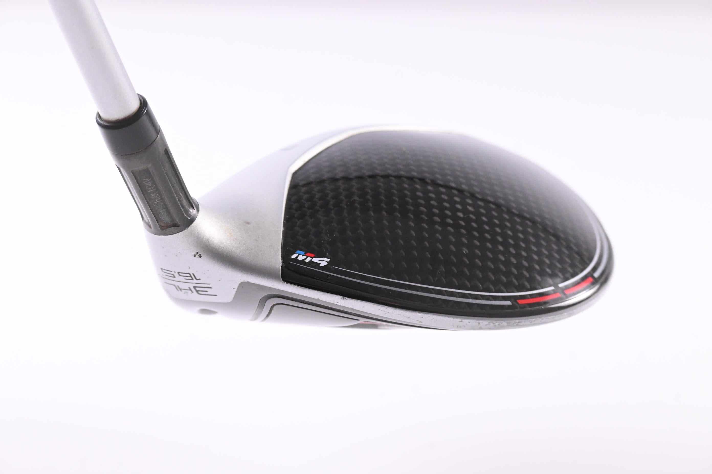 Taylormade M4 #3 Wood / 16.5 Degree / Regular Flex Matrix Ozik MFS X5 White Tie