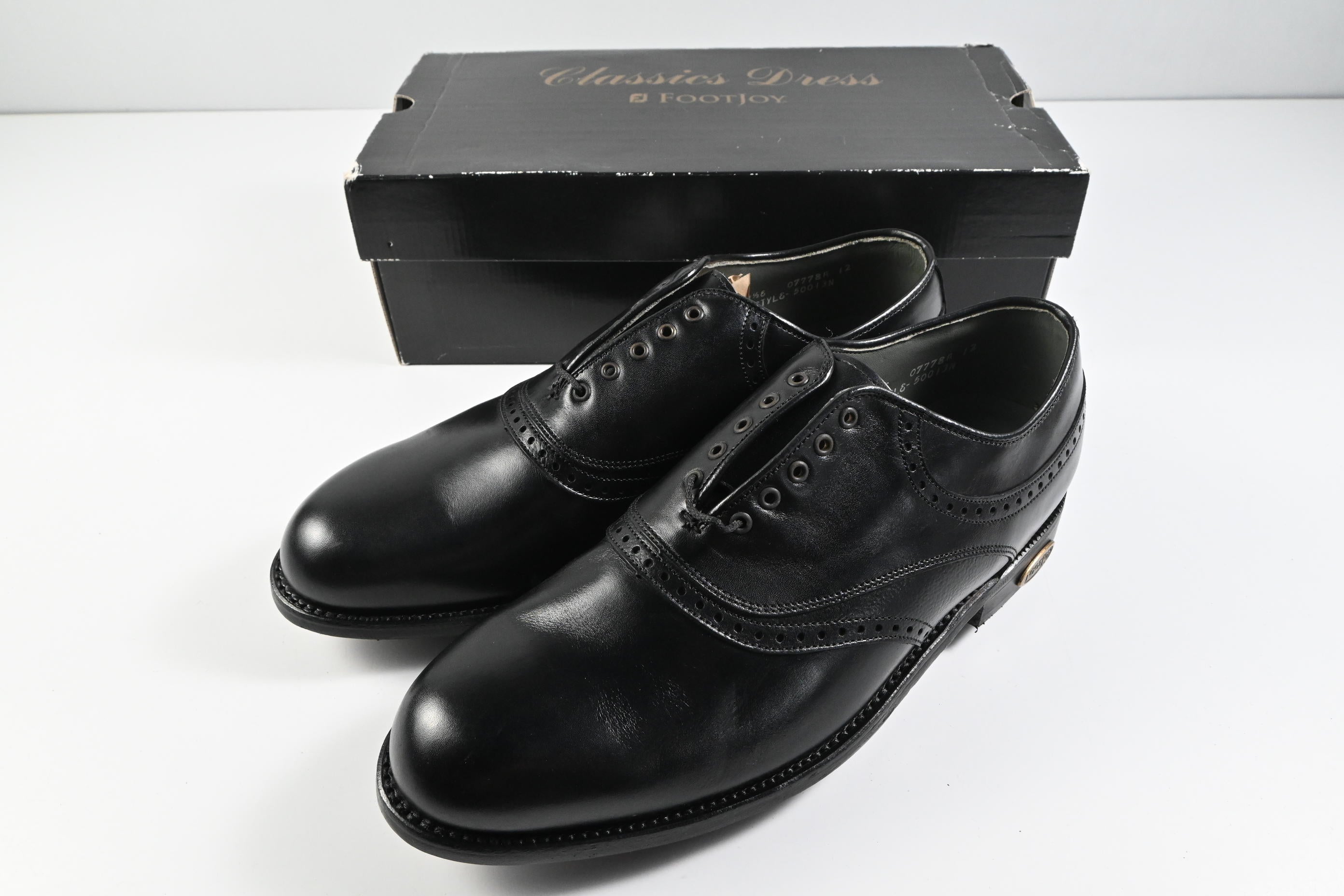 FootJoy Classic Dress Golf Shoes / Size UK 10 / Black