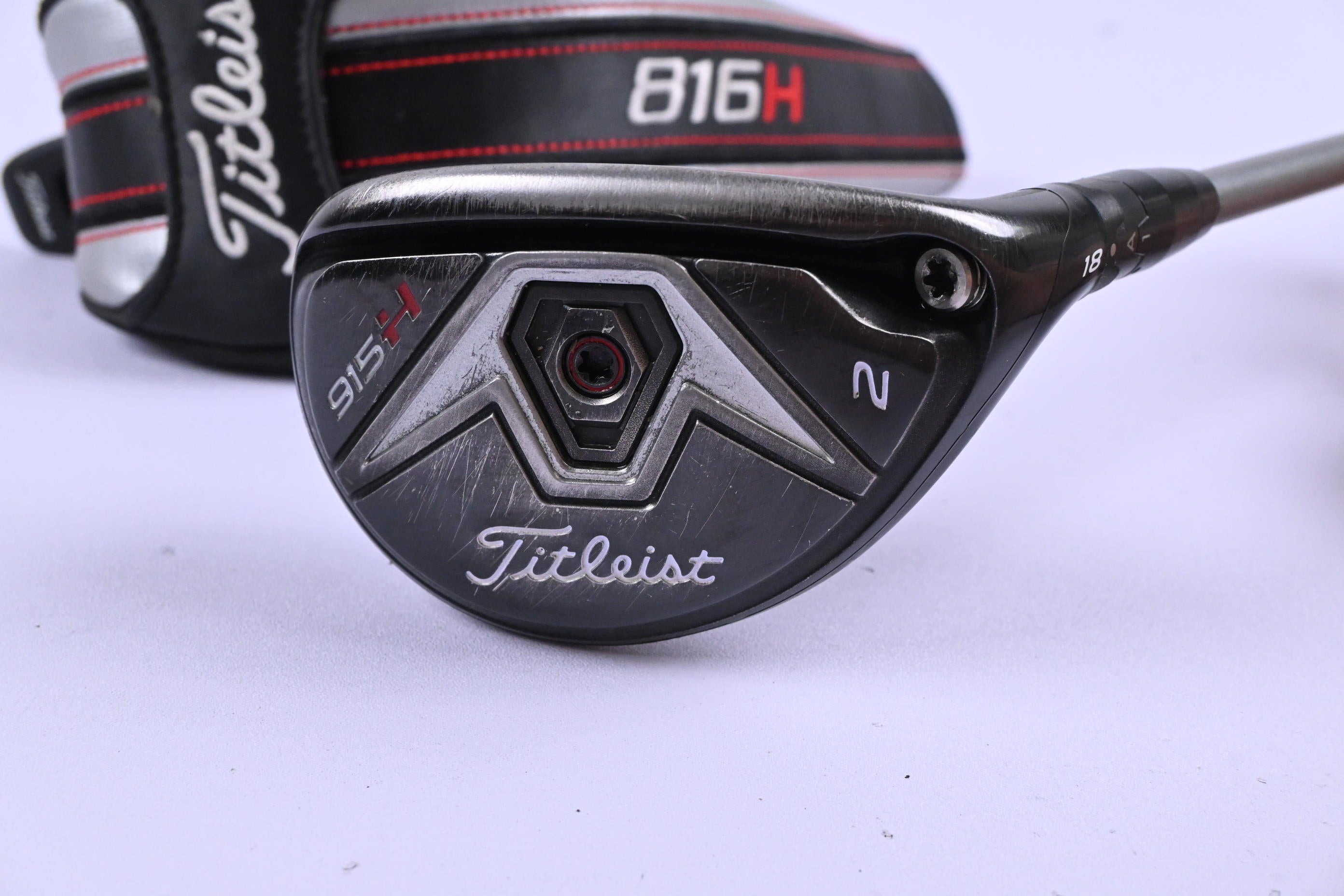 Titleist 915H #2 Hybrid / 18 Degree / X-Flex Diamana S+ 70 Blue Shaft