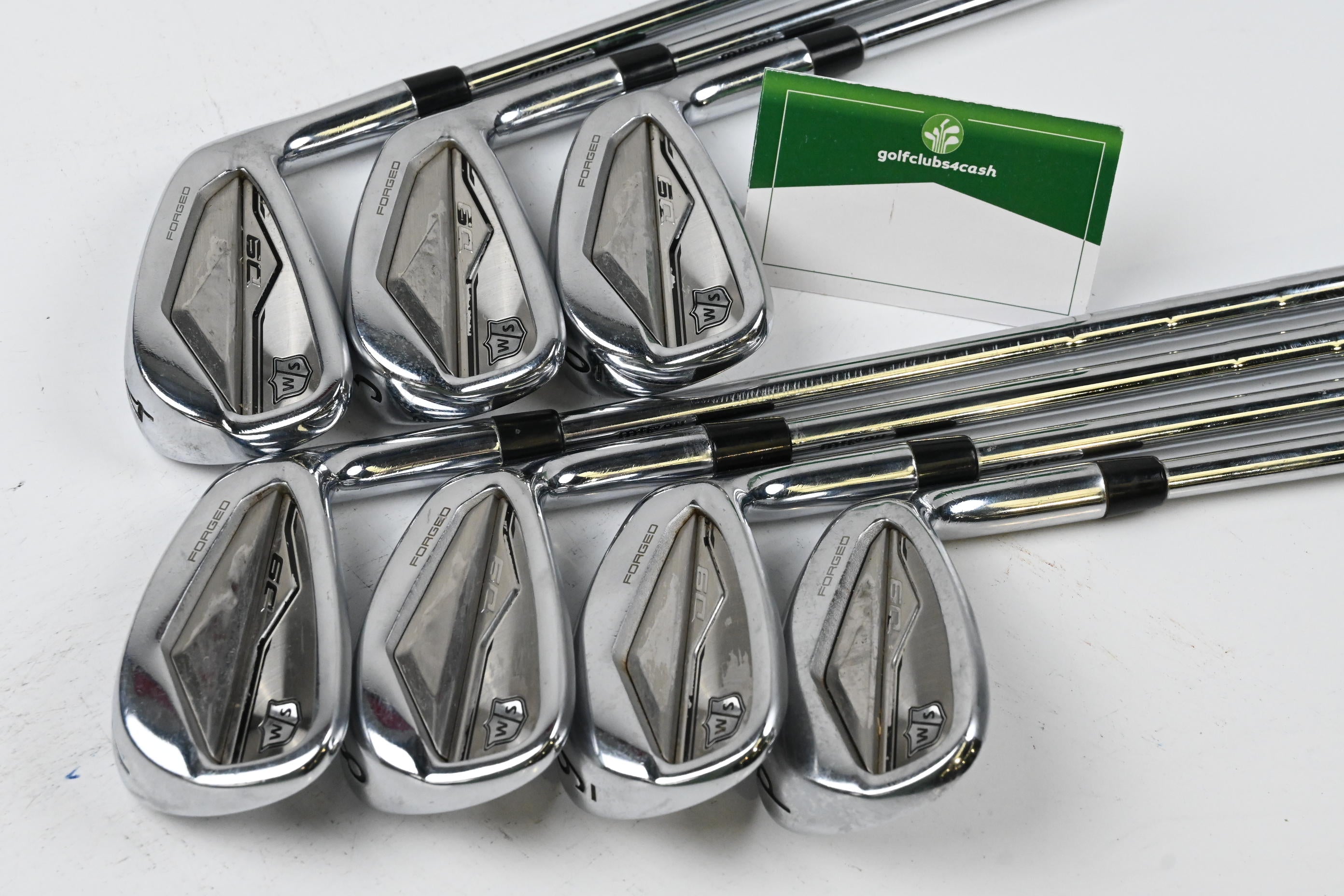 Wilson D9 Forged Irons / 4-PW / X Flex KBS Tour Pro+ Lite 105 Shafts