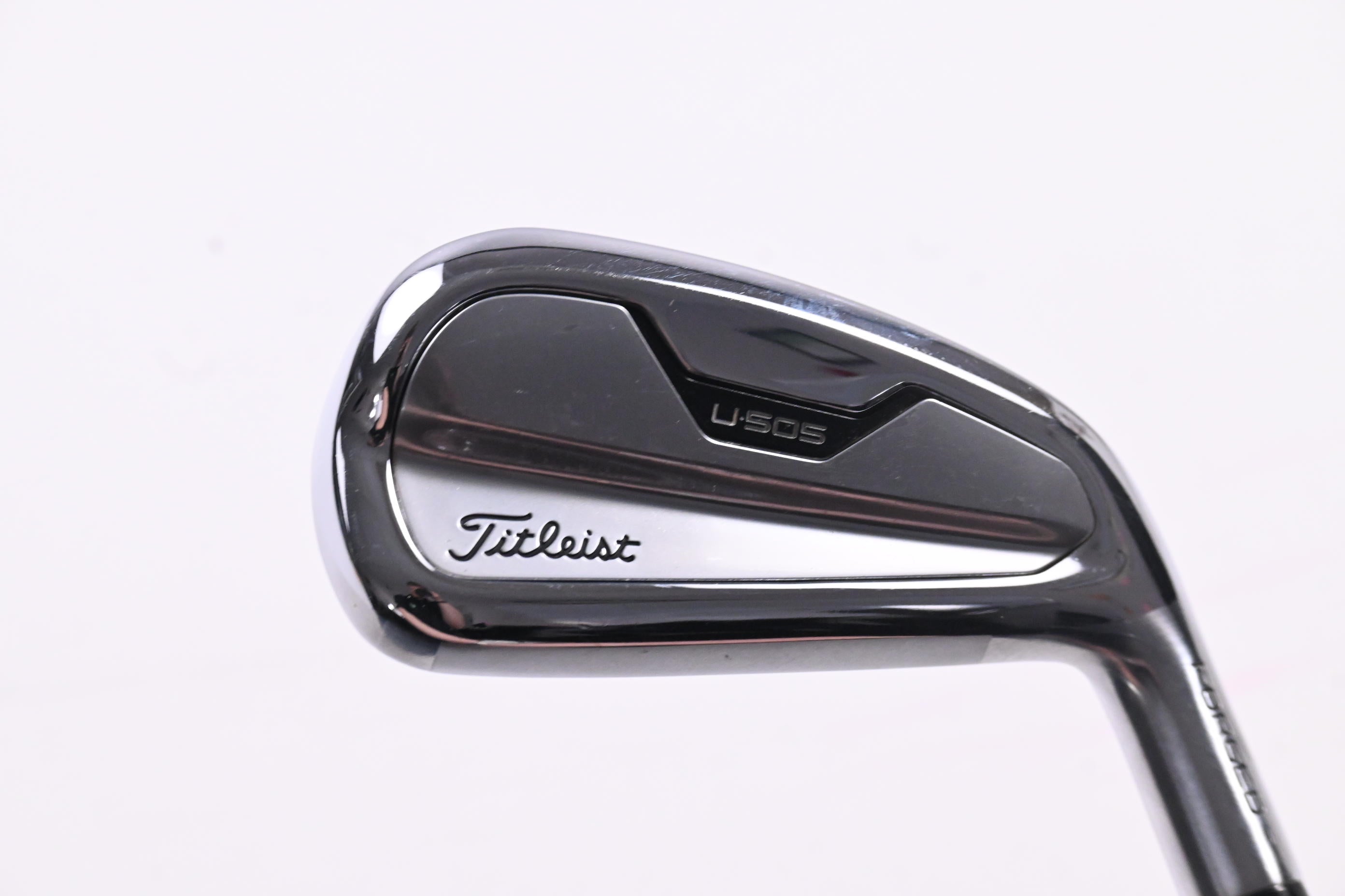 Titleist U505 #1 Iron / 16 Degree / Stiff Flex Hzrdus Smoke RDX Black 80 Shaft