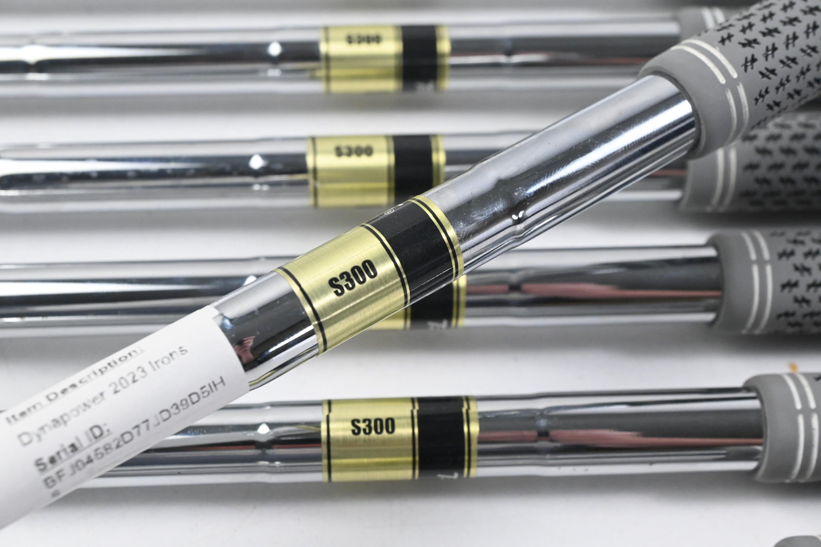 Wilson Dynapower 2023 Irons / 4-PW / Stiff Flex Dynamic Gold S300 Shafts