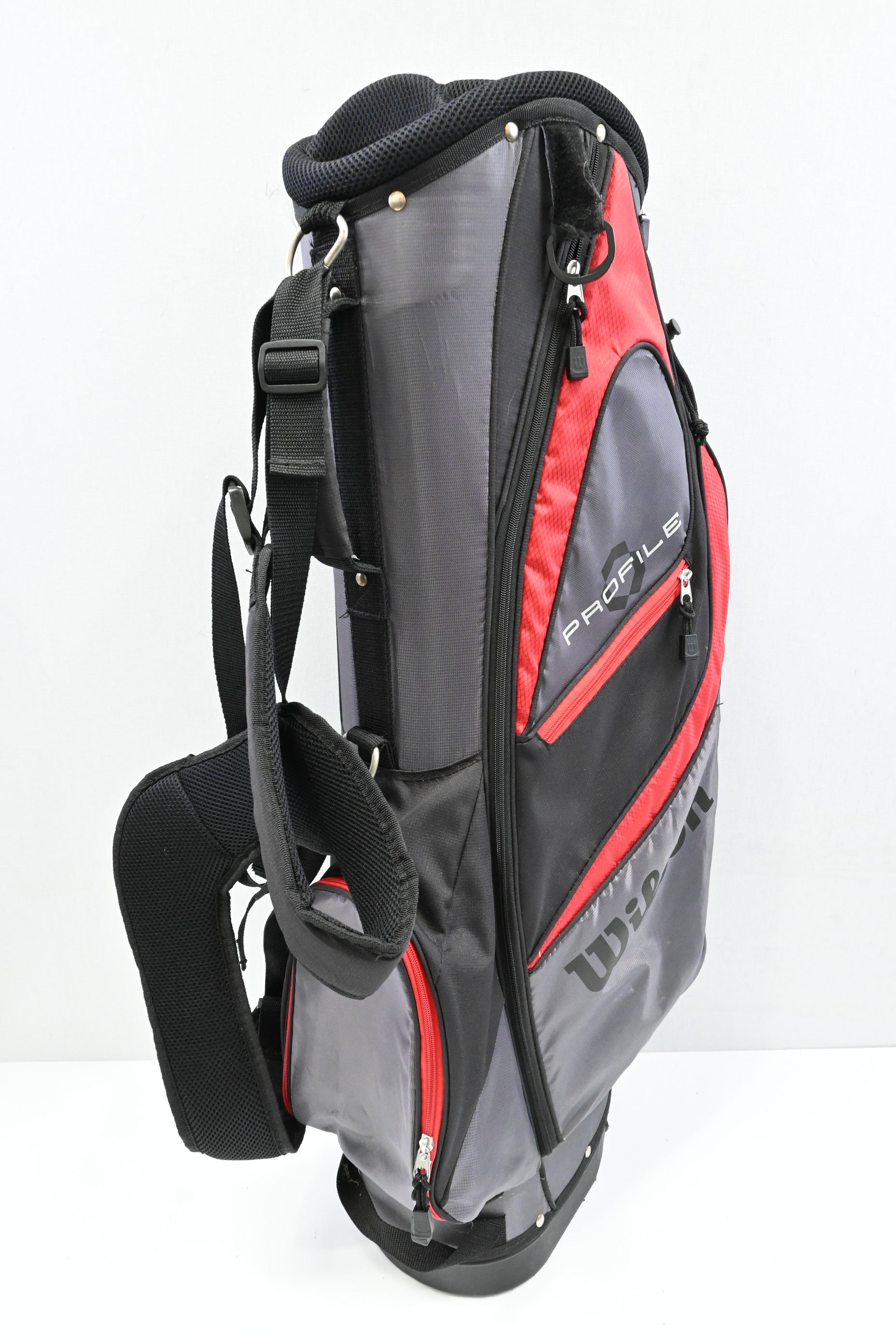 Wilson Profile Stand Bag / 7-Way / Grey, Red