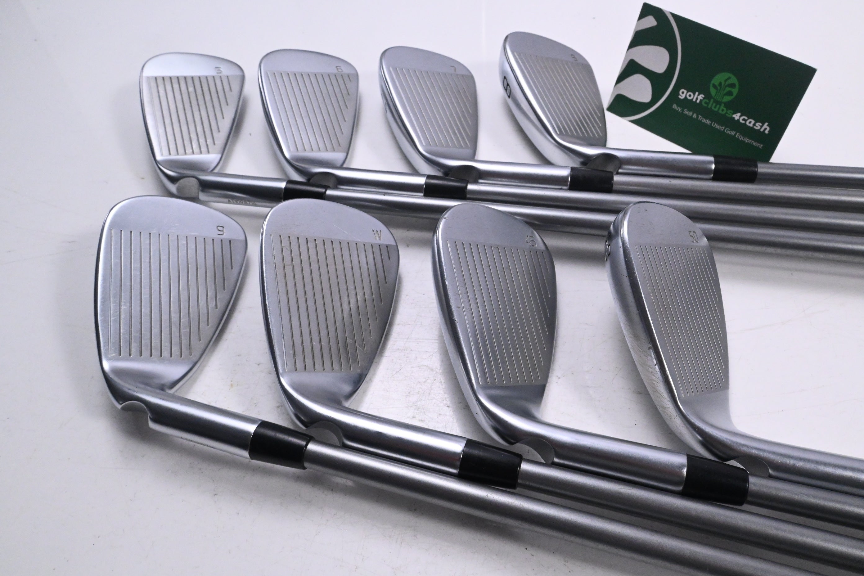 Ping G430 Irons / 5-PW+45+50 / Blue Dot / Senior Flex Ping Alta Quick 35 Shafts