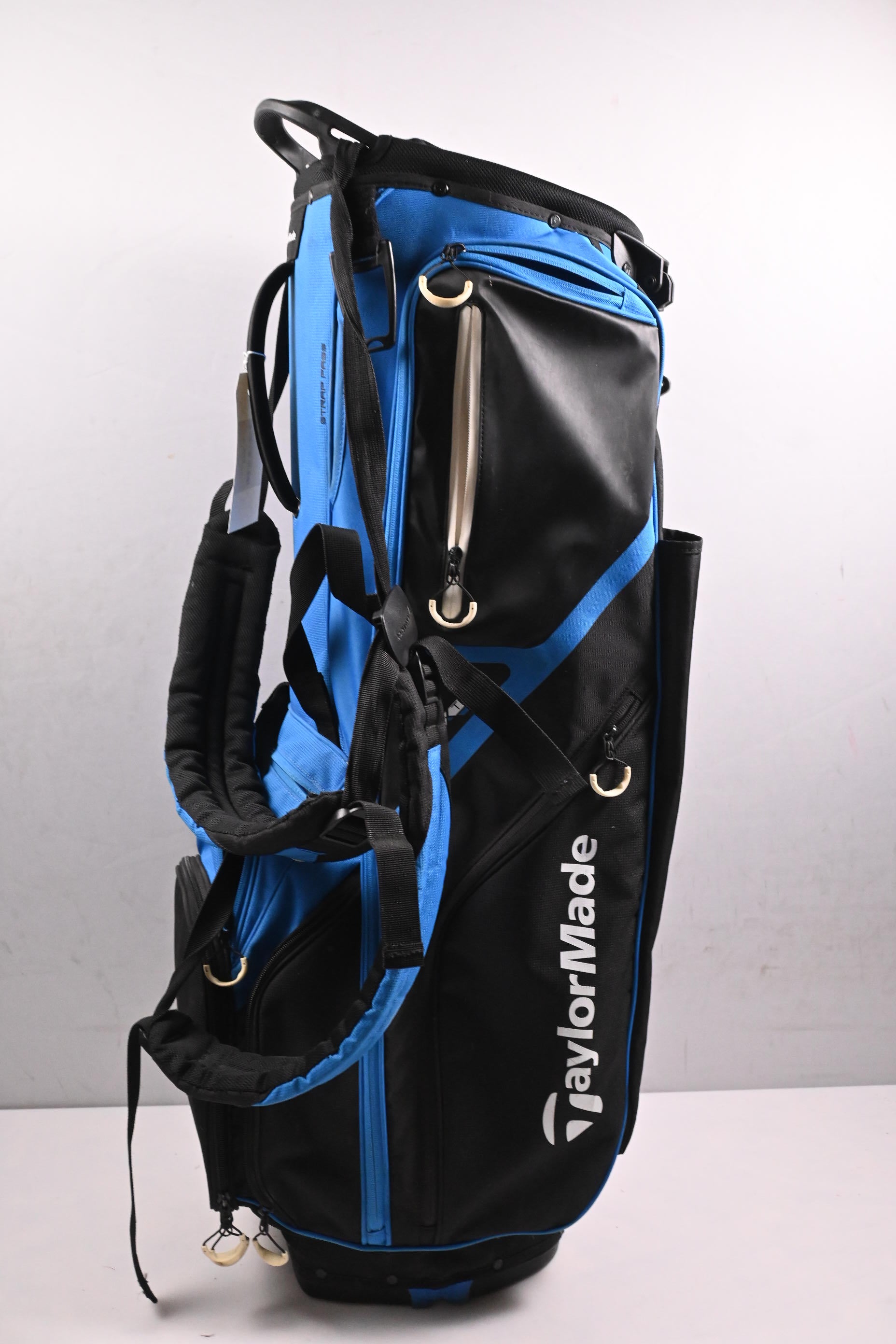 Taylormade Flex Tech Crossover Stand Bag / 14-Way Divider / Black, Blue