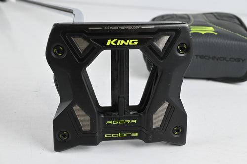 Left Hand Cobra King 3D Black Agera Putter / 34 Inch