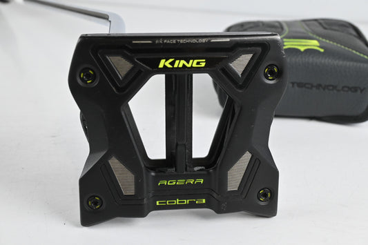 Left Hand Cobra King 3D Black Agera Putter / 34 Inch