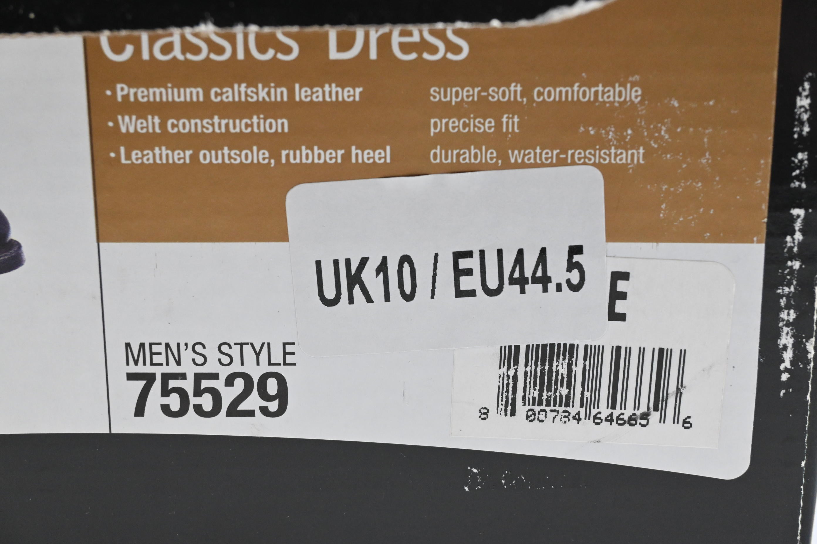 FootJoy Classic Dress Golf Shoes / Size UK 10 / Black