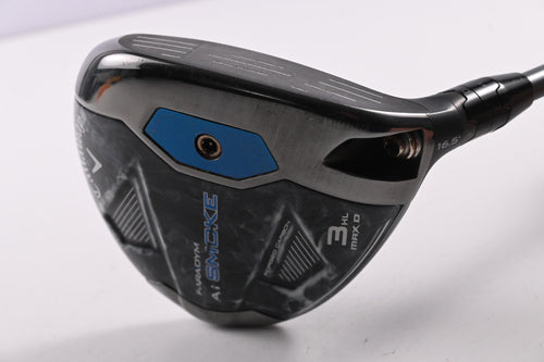 Callaway Paradym Ai Smoke Max D #3 Wood / 16.5 Degree / Regular Flex HZRDUS Silver 60