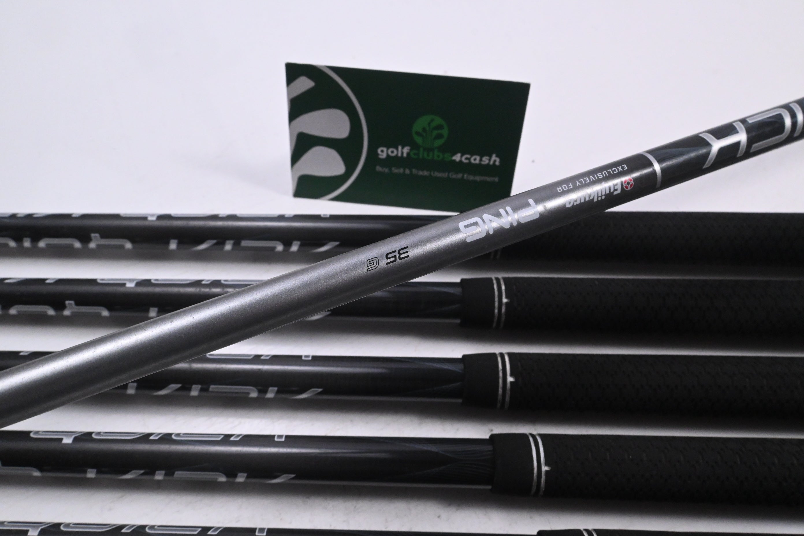 Ping G430 Irons / 5-PW+45+50 / Blue Dot / Senior Flex Ping Alta Quick 35 Shafts