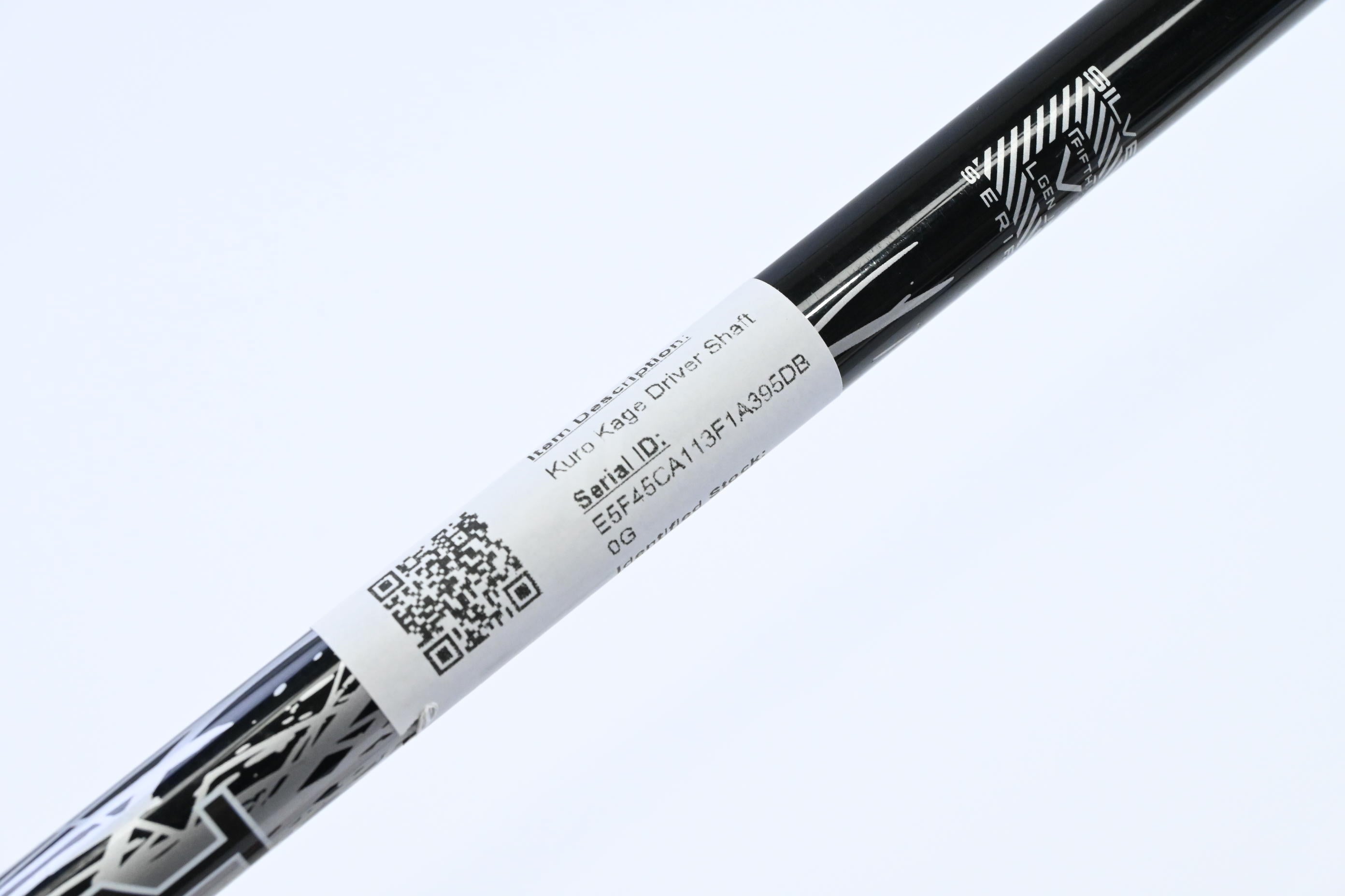 Kuro Kage Silver Series 60 Driver Shaft / Stiff Flex / Taylormade 2nd Gen